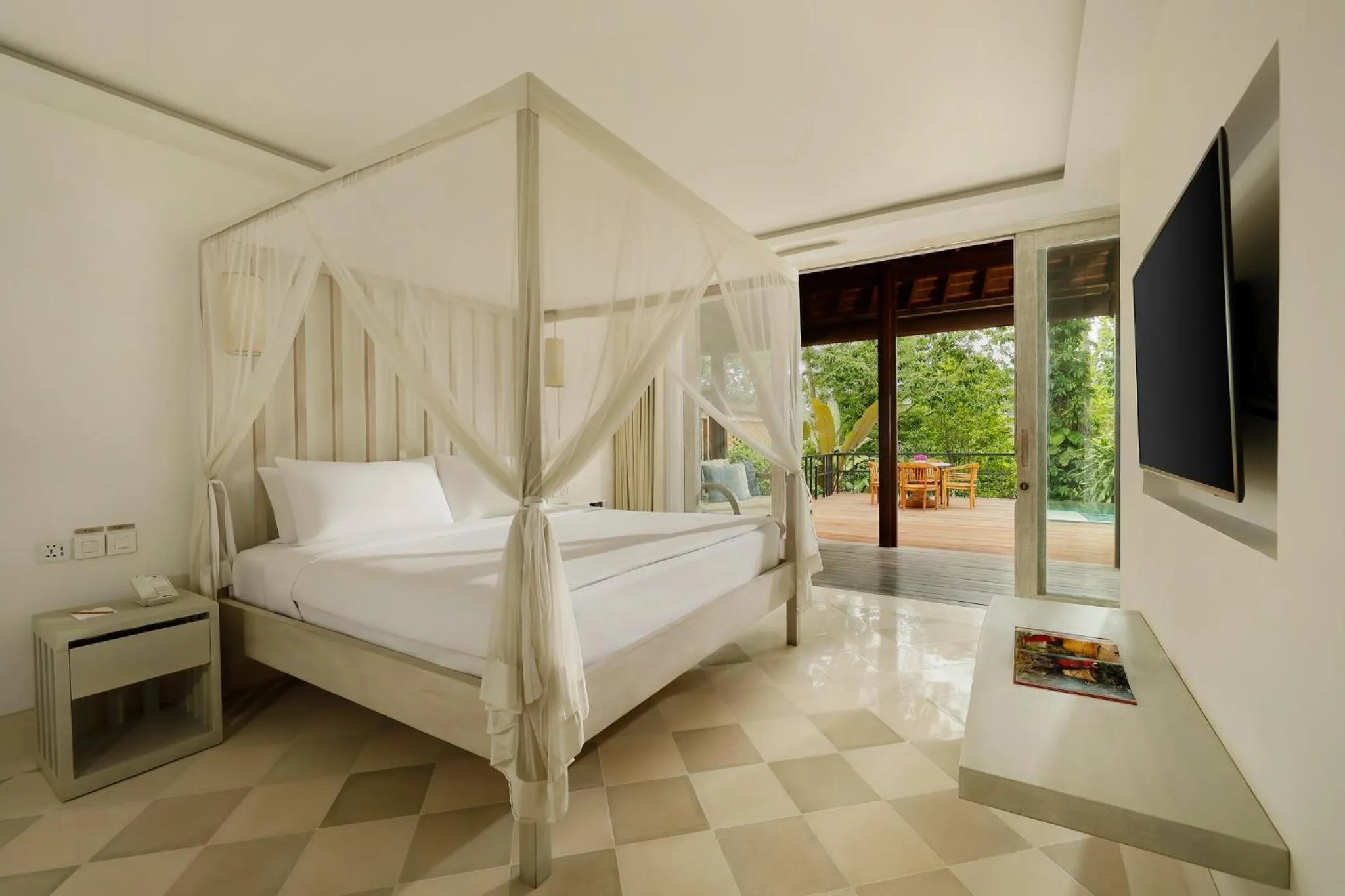 Photo of the whole room, Bed in COMO Uma Ubud