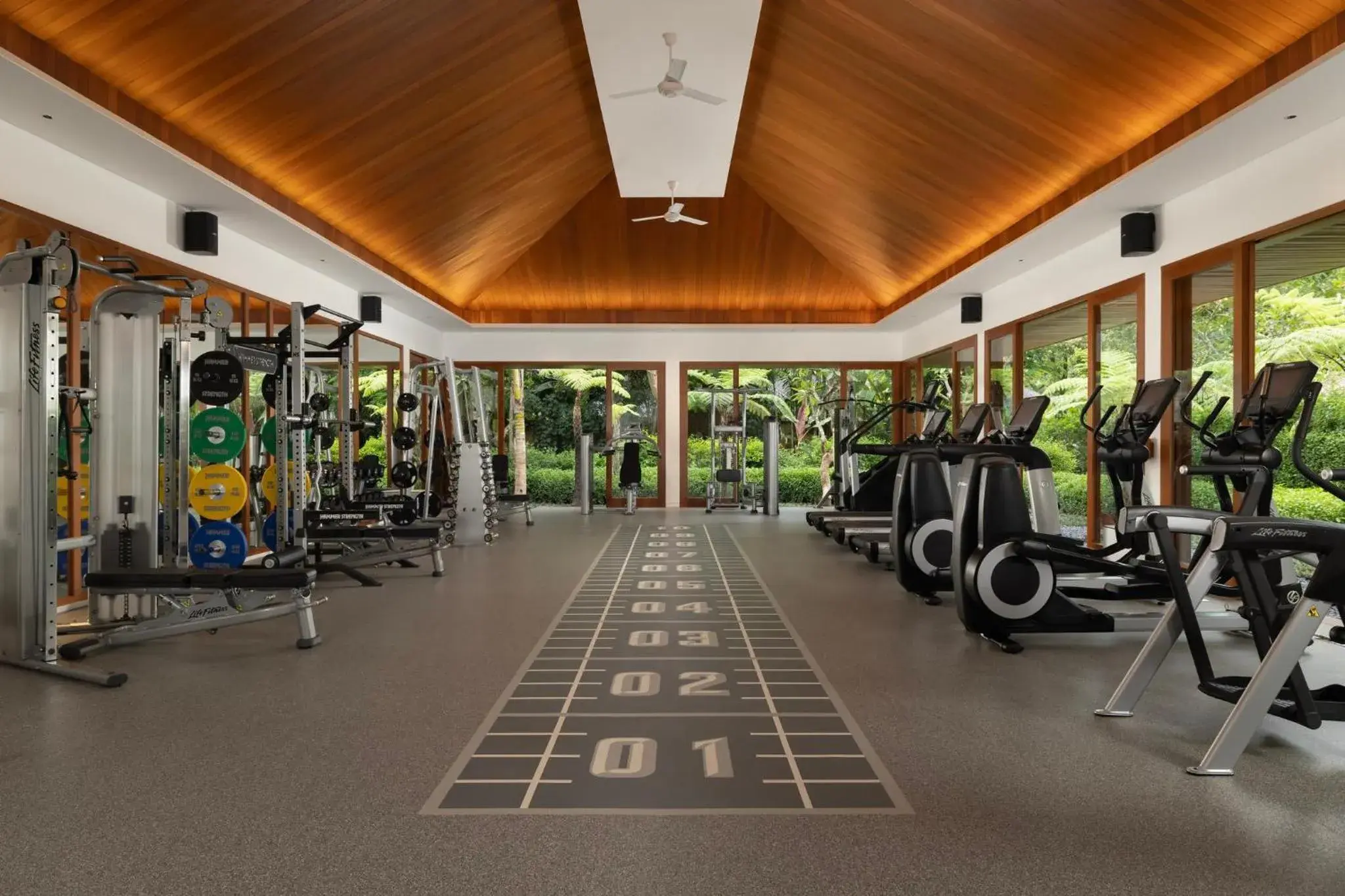 Fitness centre/facilities in COMO Uma Ubud Fitness centre/facilities in COMO Uma Ubud