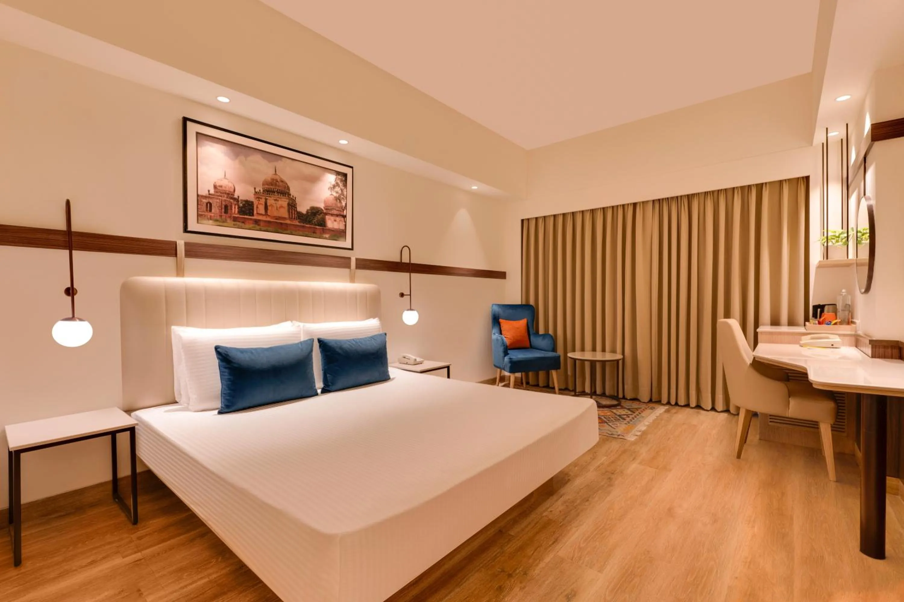 Bed in Lemon Tree Premier Hitec City Hyderabad