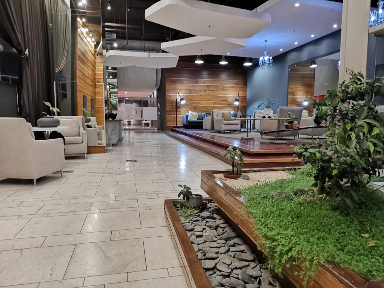 Lobby or reception in The Franklin Luxury Apartments