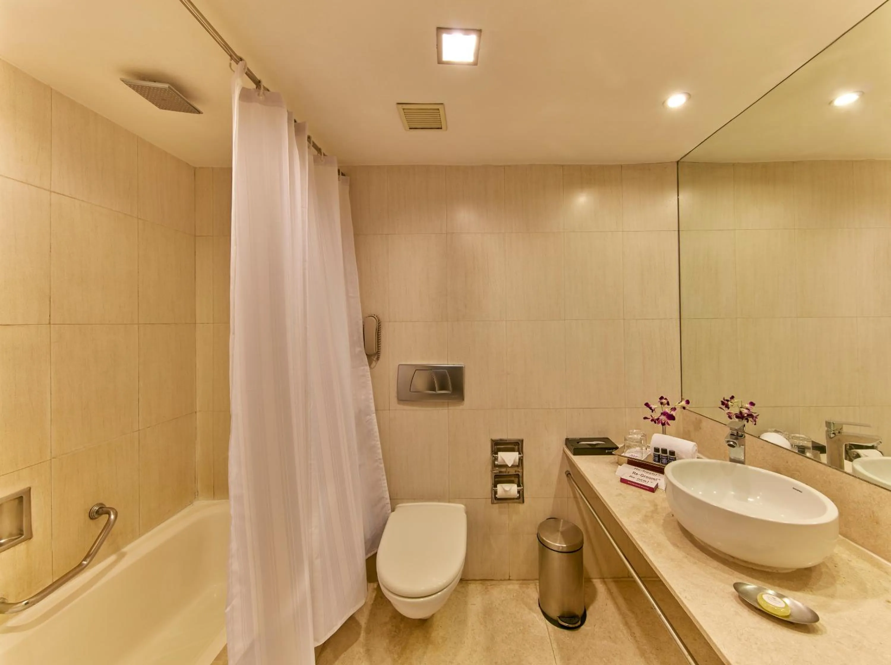 Shower in Royal Orchid Central Bangalore, MG Road
