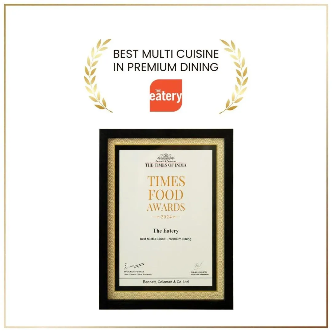 Certificate/Award in Four Points by Sheraton Ahmedabad