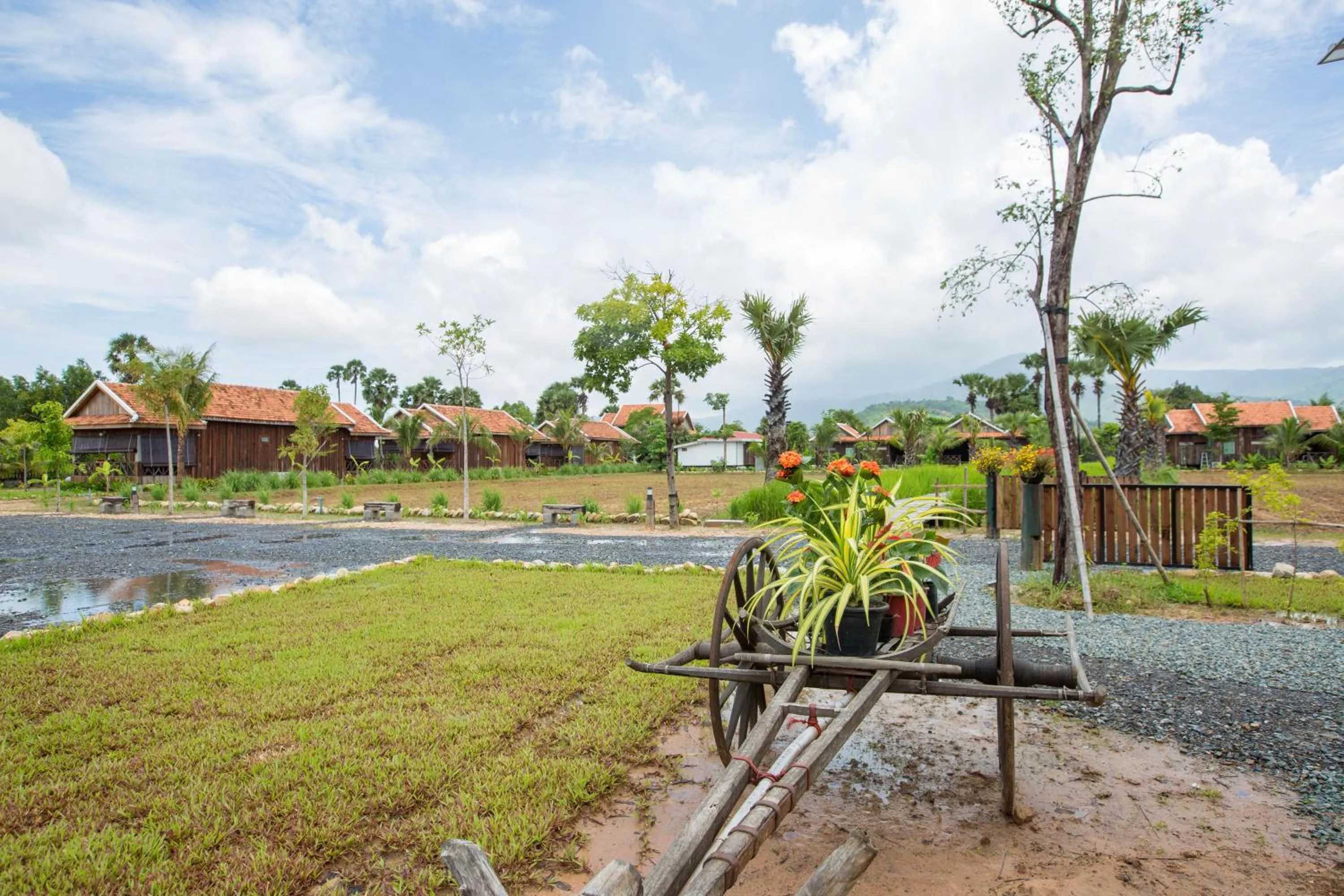 Children play ground in Kampot River Residence
