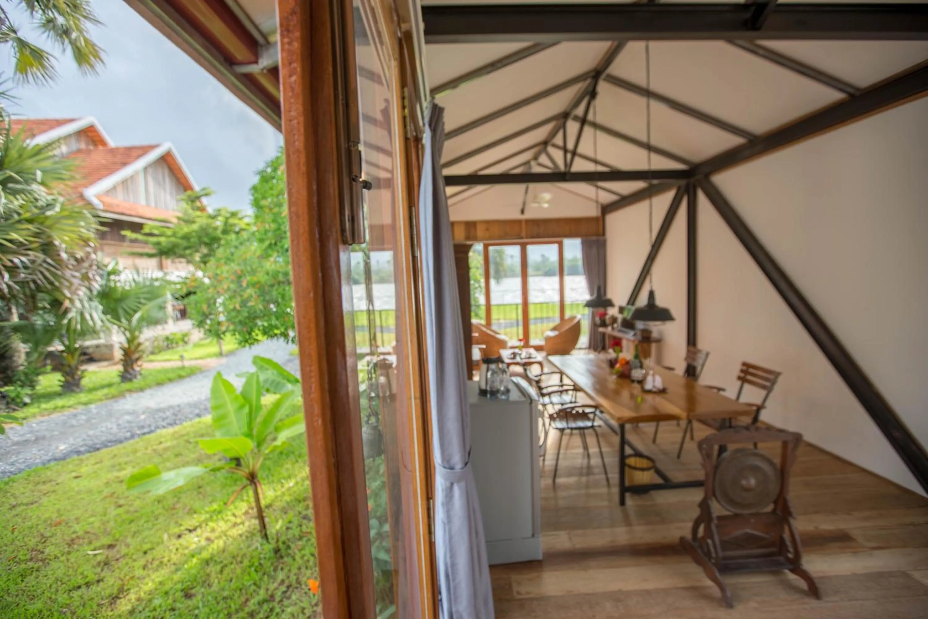 Dining area in Kampot River Residence