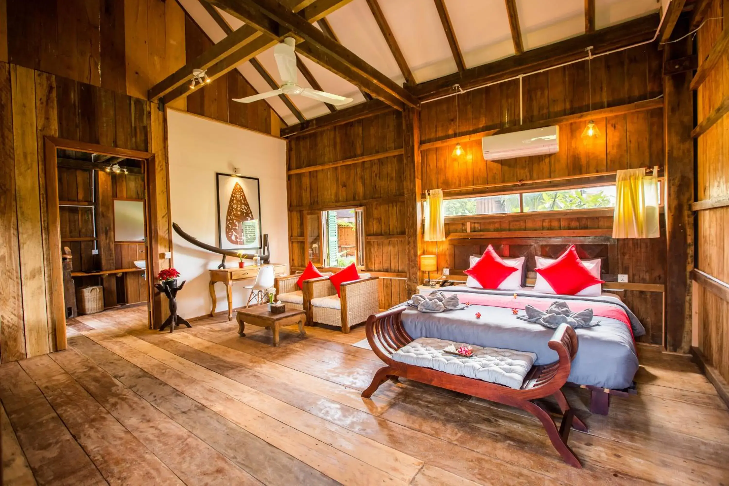 Bedroom, Bed in Kampot River Residence Bedroom, Bed in Kampot River Residence