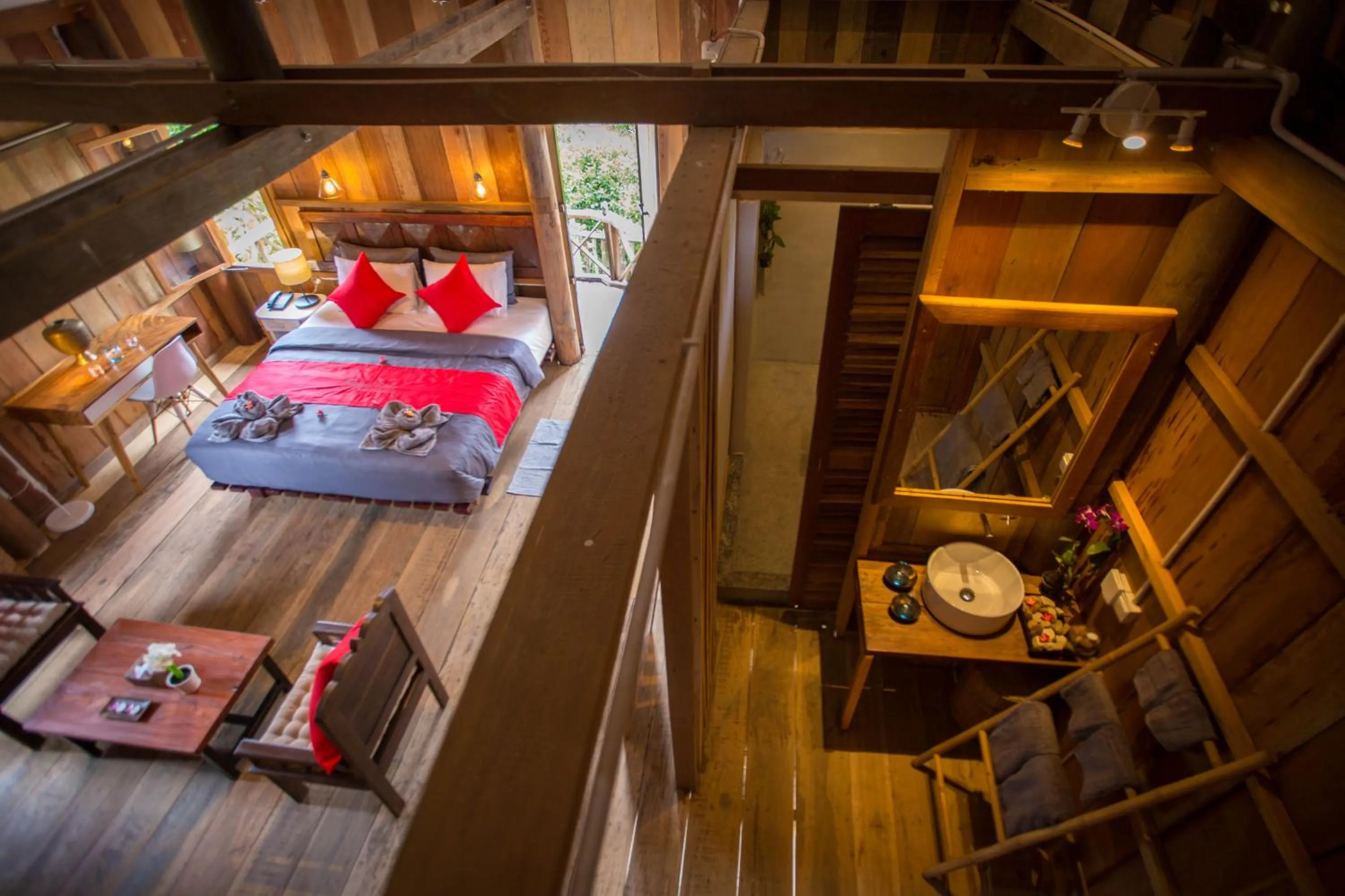 Bedroom, Bed in Kampot River Residence