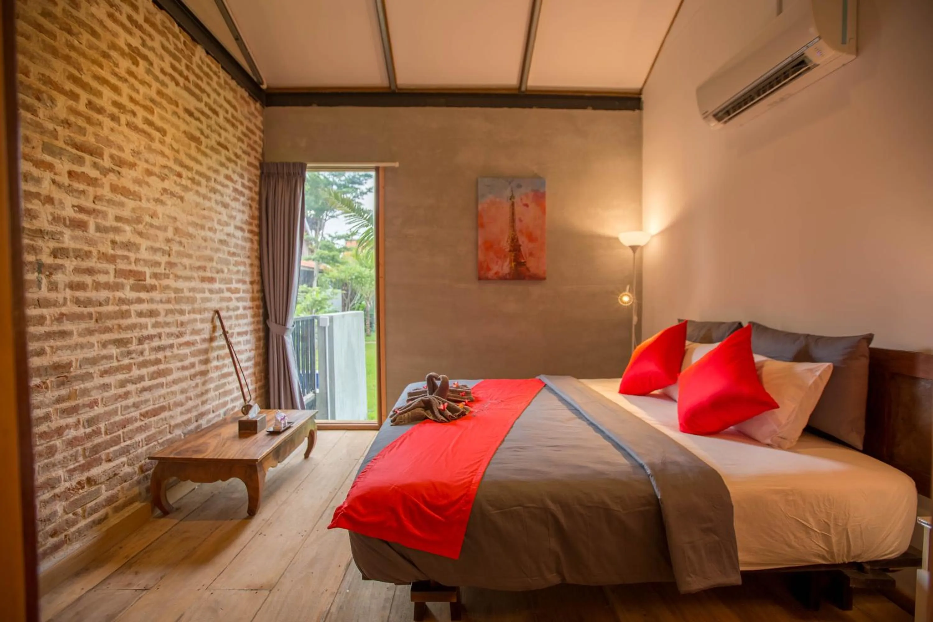 Bed in Kampot River Residence