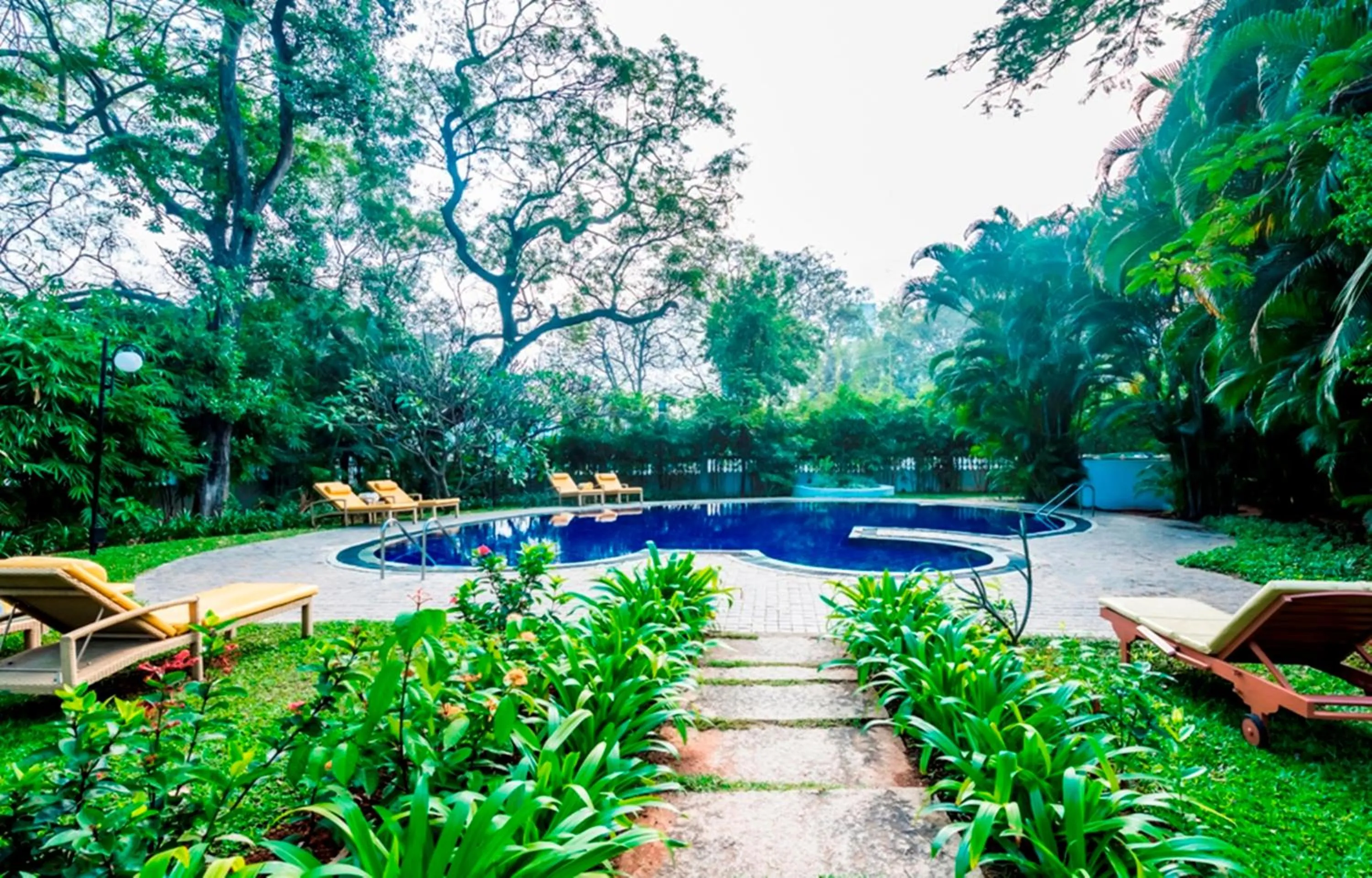 Garden in Royal Orchid Metropole Mysore