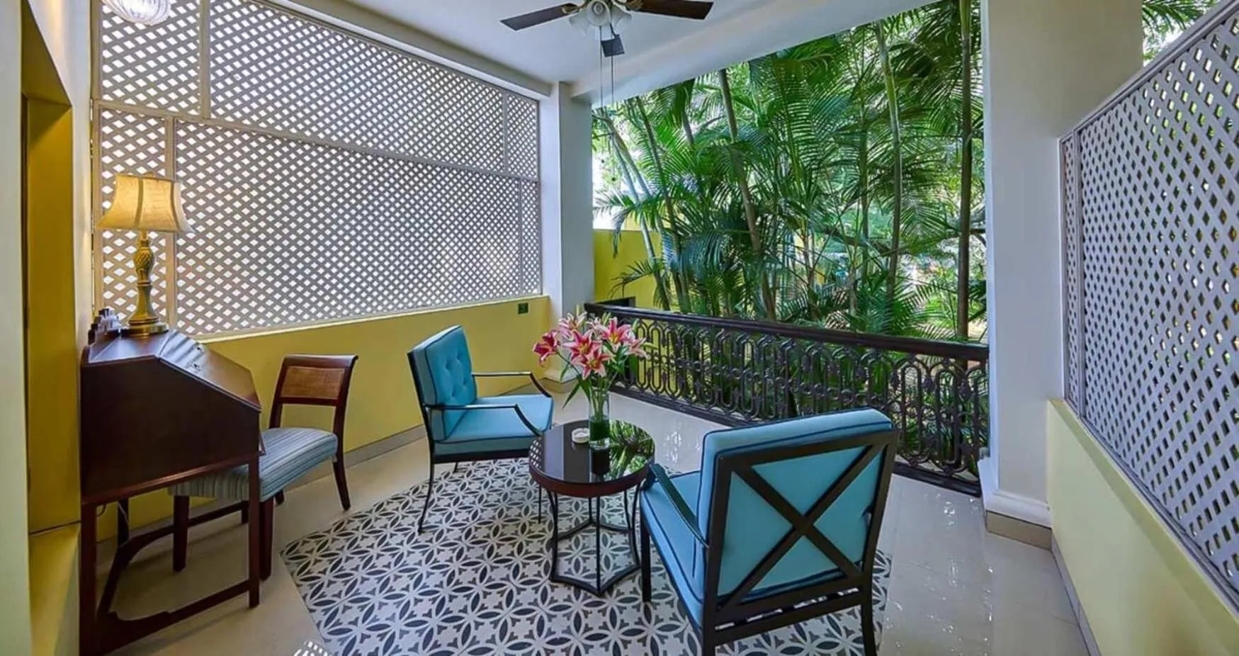 Garden view in Royal Orchid Metropole Mysore