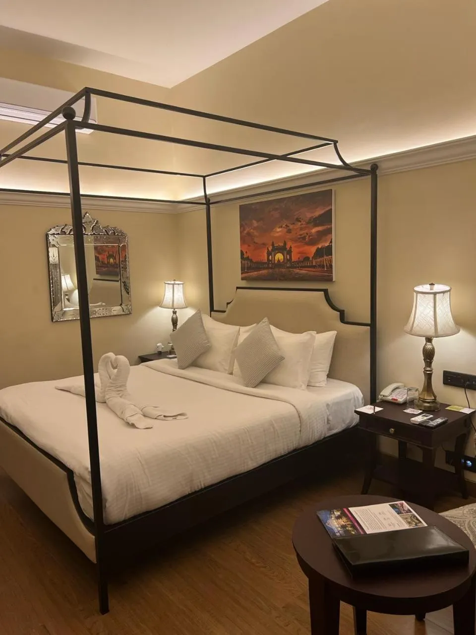 Bedroom, Bed in Royal Orchid Metropole Mysore