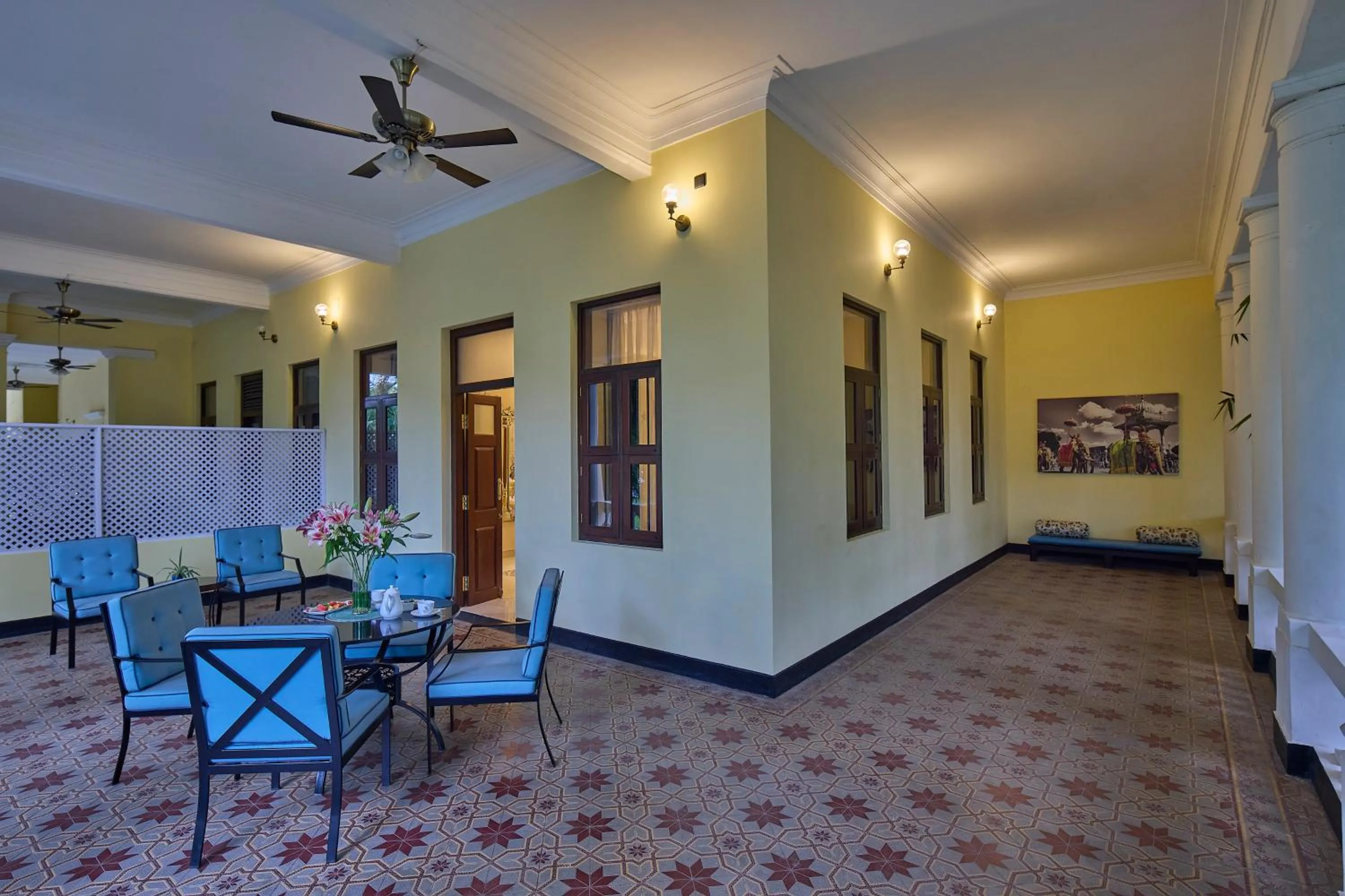 Living room in Royal Orchid Metropole Mysore