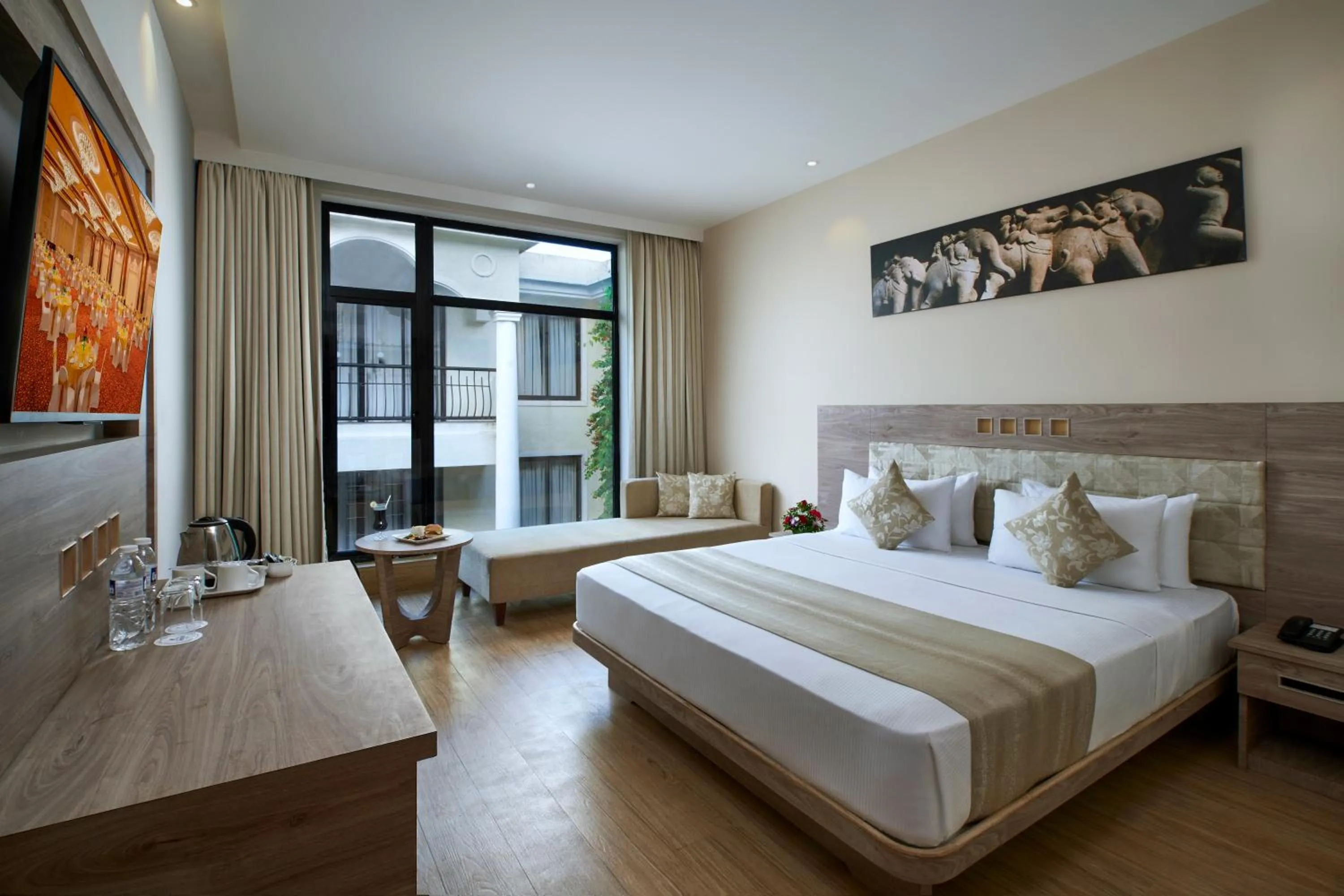 Bedroom, Bed in Resort Rio