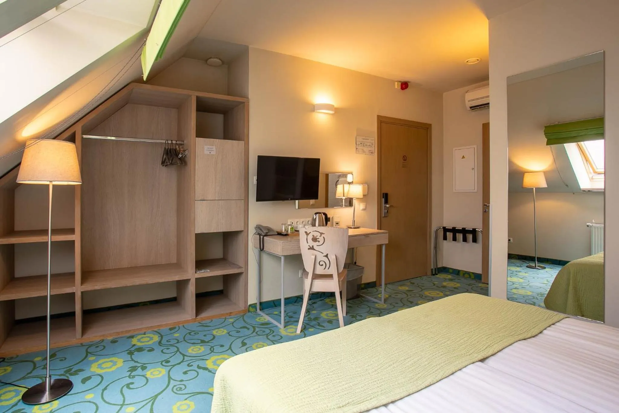 Bedroom, Bed in City Hotels Rūdninkai