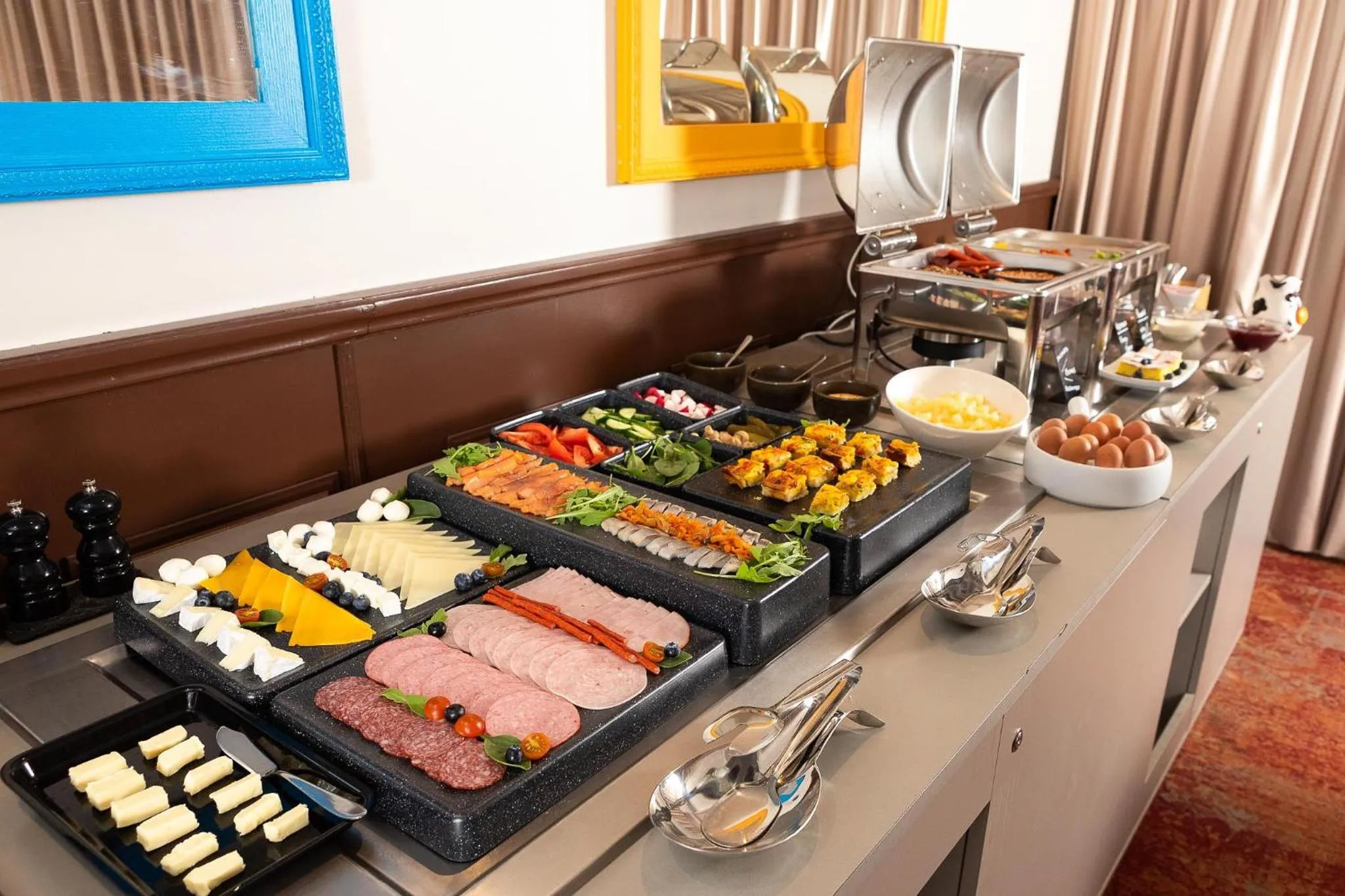 Buffet breakfast in City Hotels Rūdninkai