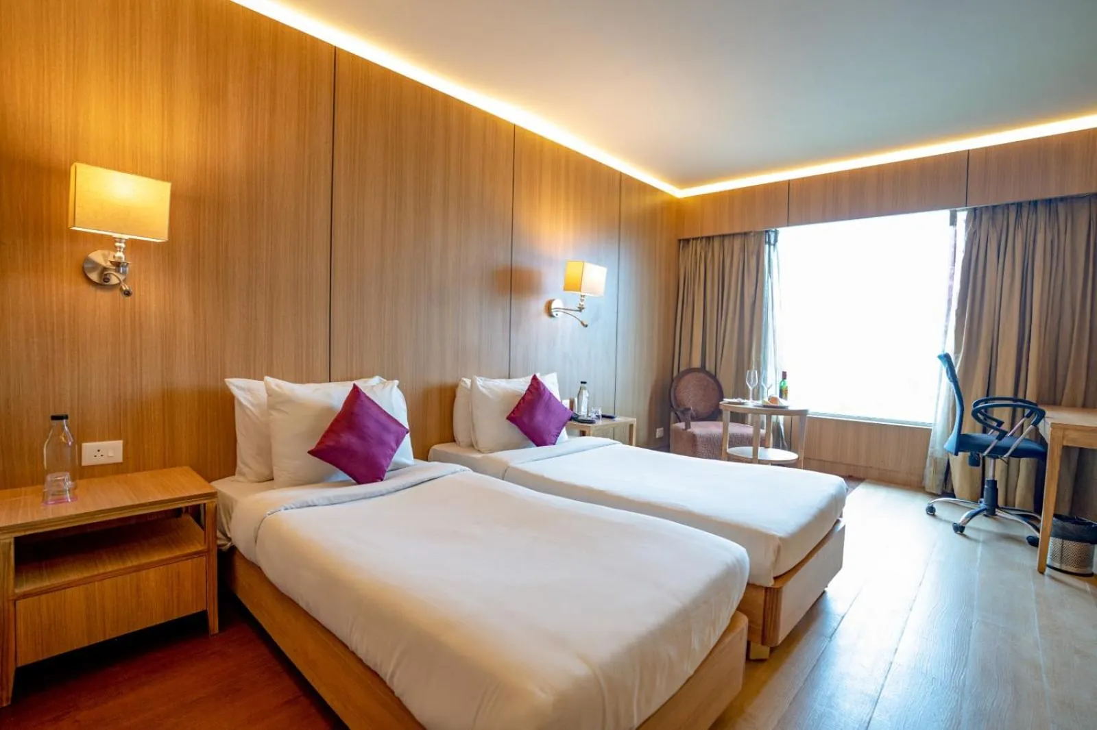 Living room, Bed in Royal Orchid Central Jaipur, Bani Park