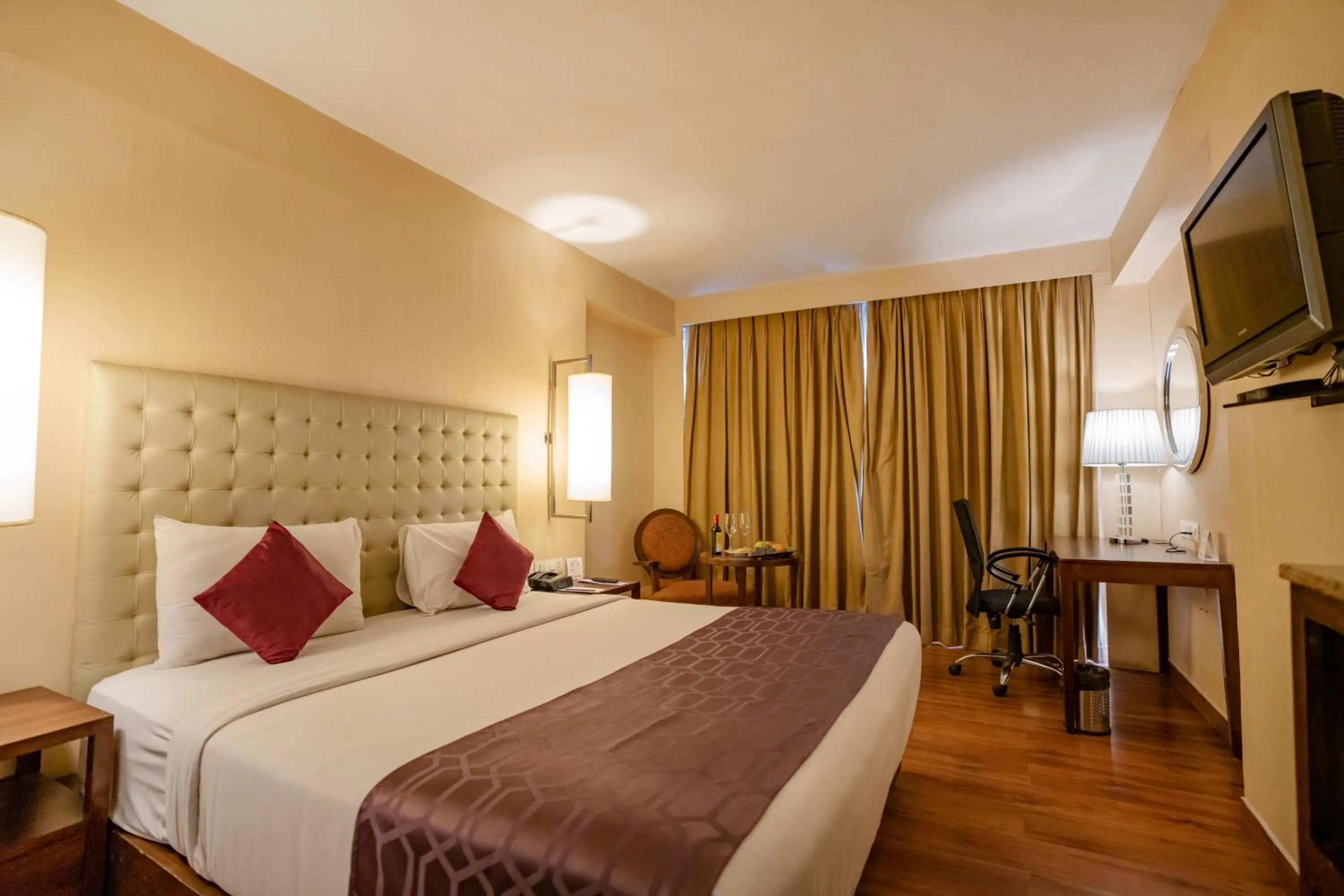 room service, Bed in Royal Orchid Central Jaipur, Bani Park
