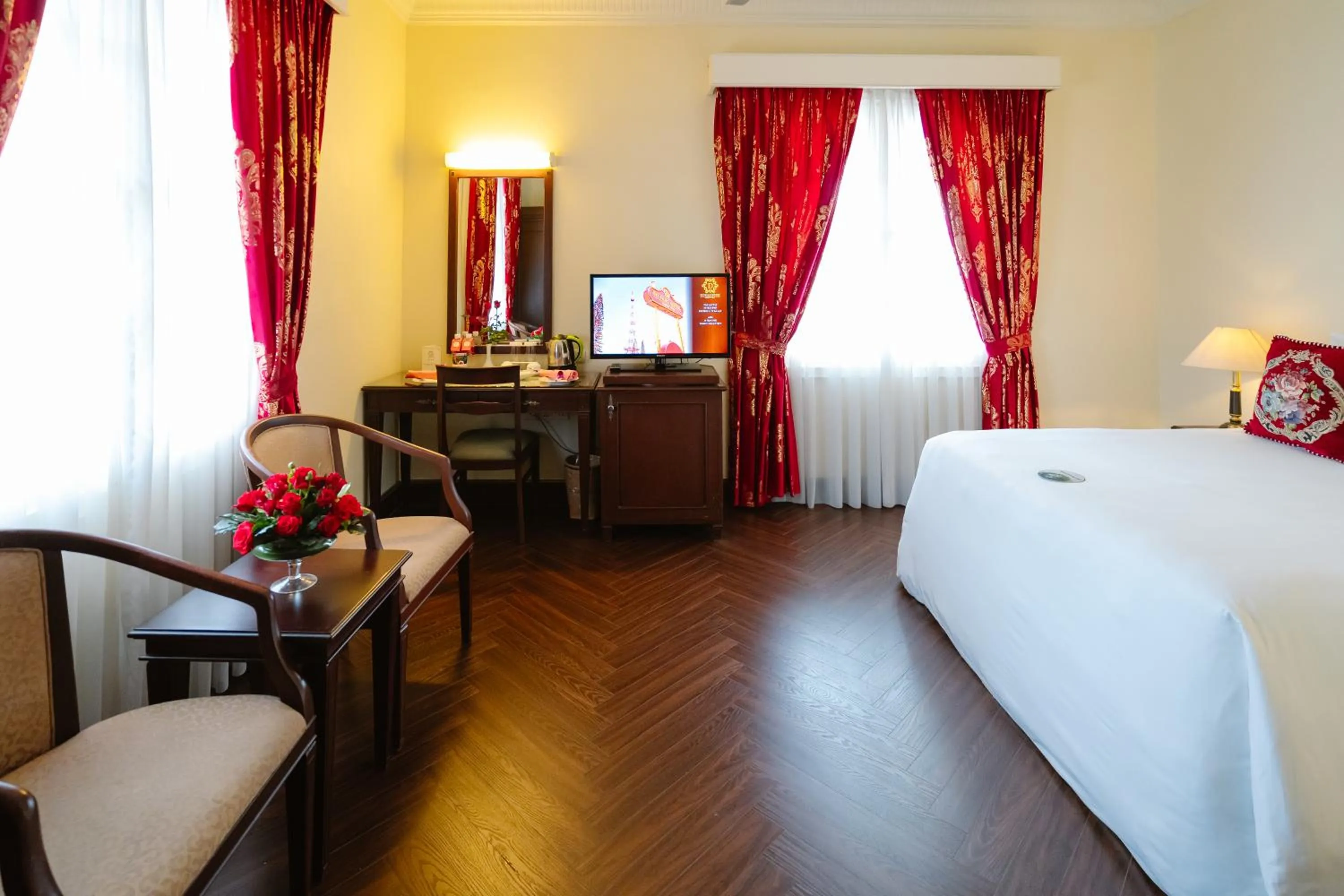 Bed in Du Parc Hotel Dalat