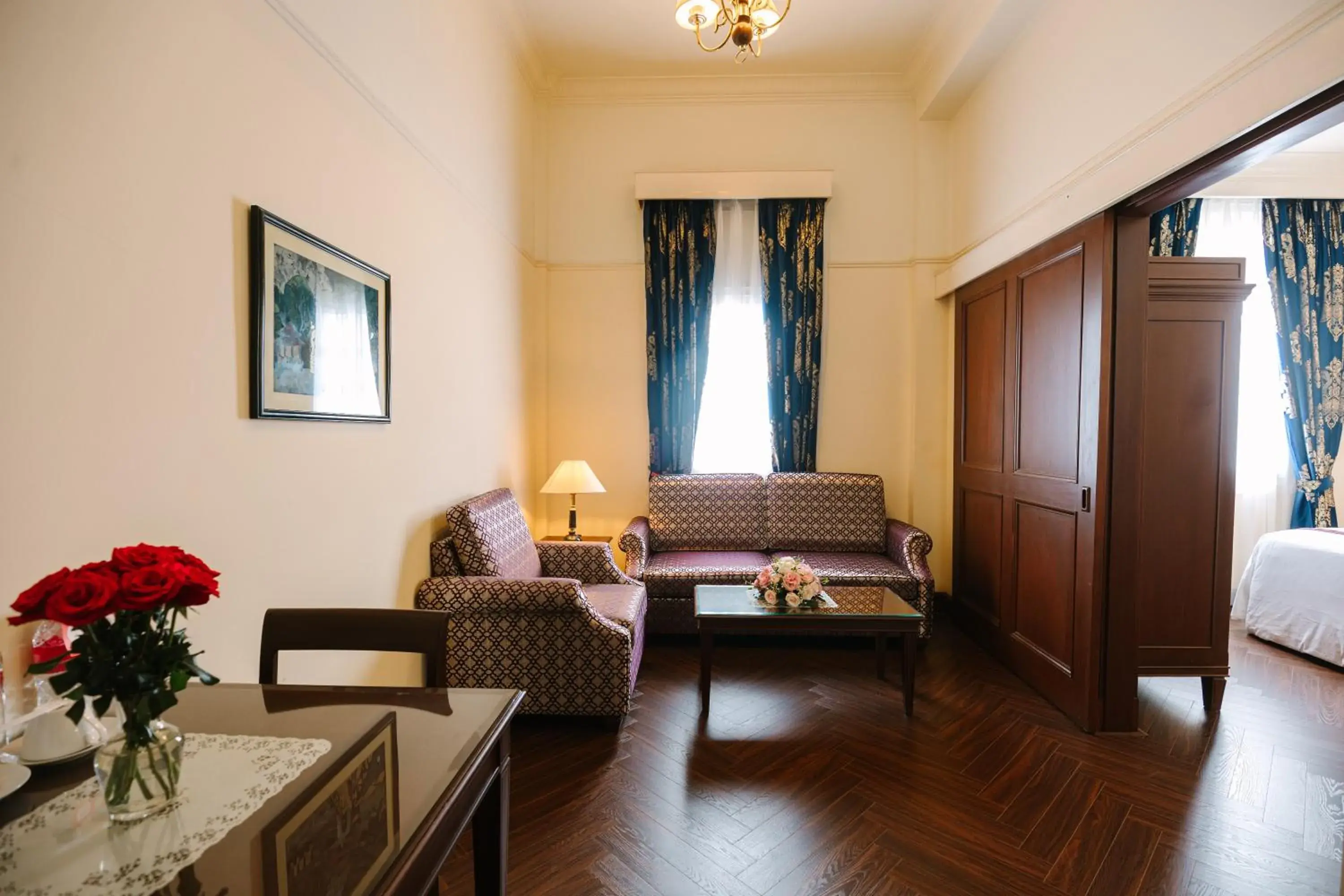 Bed in Du Parc Hotel Dalat Bed in Du Parc Hotel Dalat