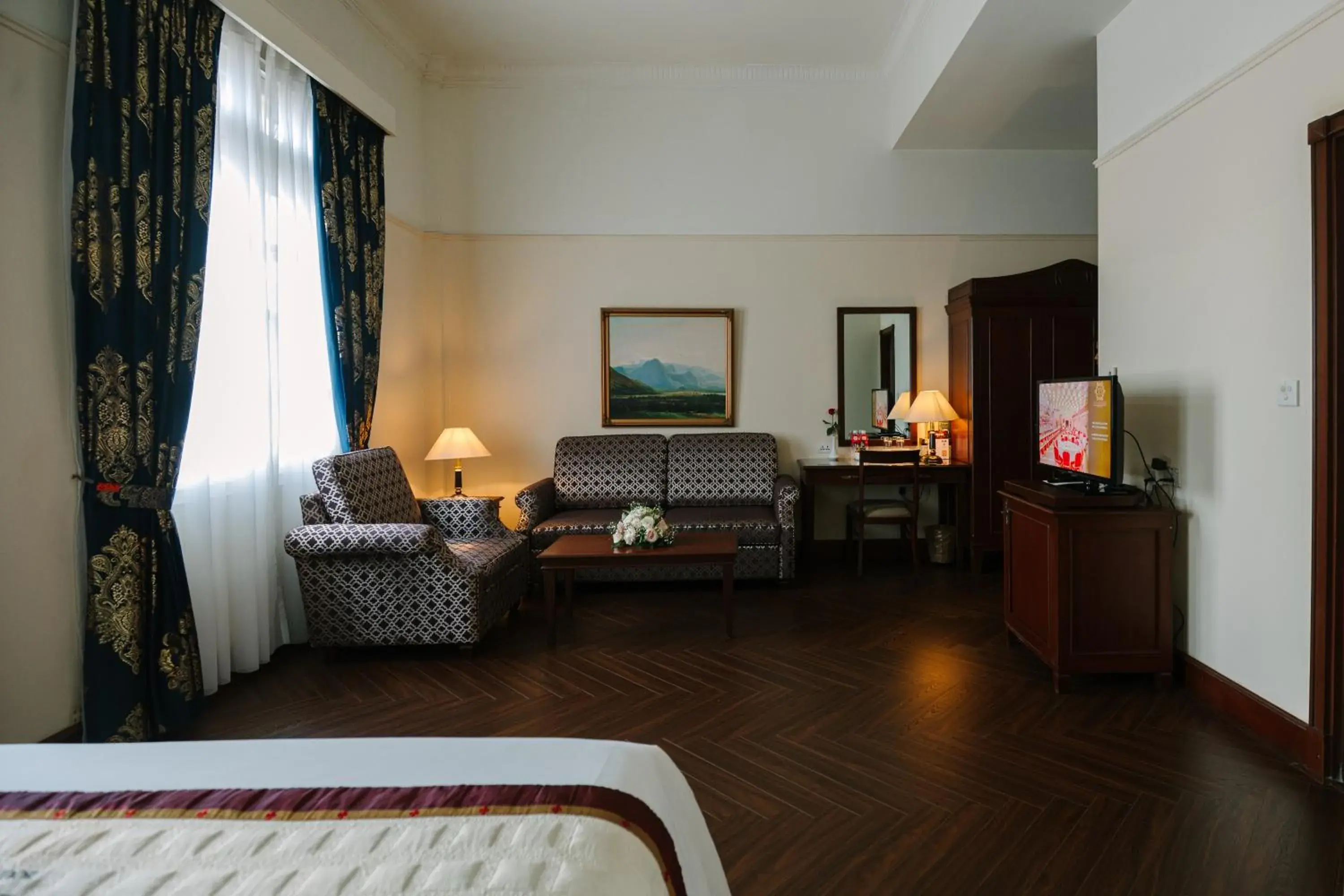 Bed in Du Parc Hotel Dalat Bed in Du Parc Hotel Dalat