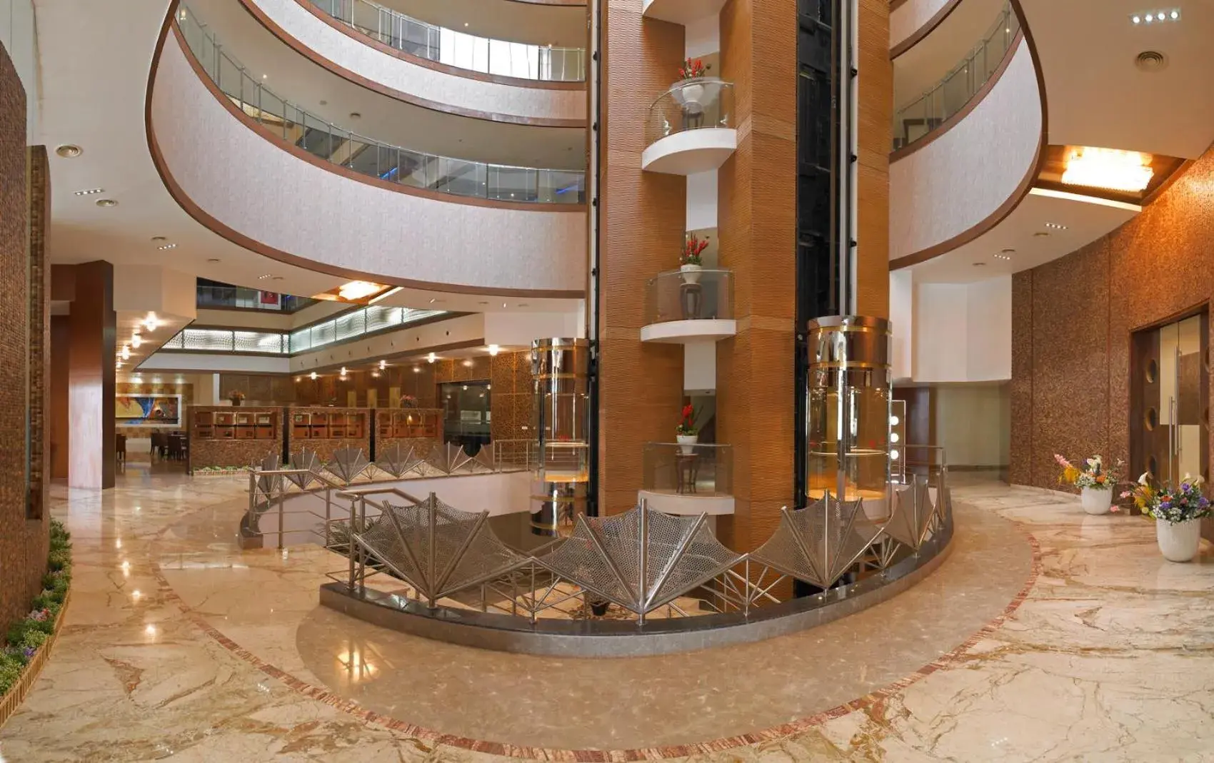 Lobby or reception in Royal Orchid Central Kireeti-HAMPI Hospet Lobby or reception in Royal Orchid Central Kireeti-HAMPI Hospet