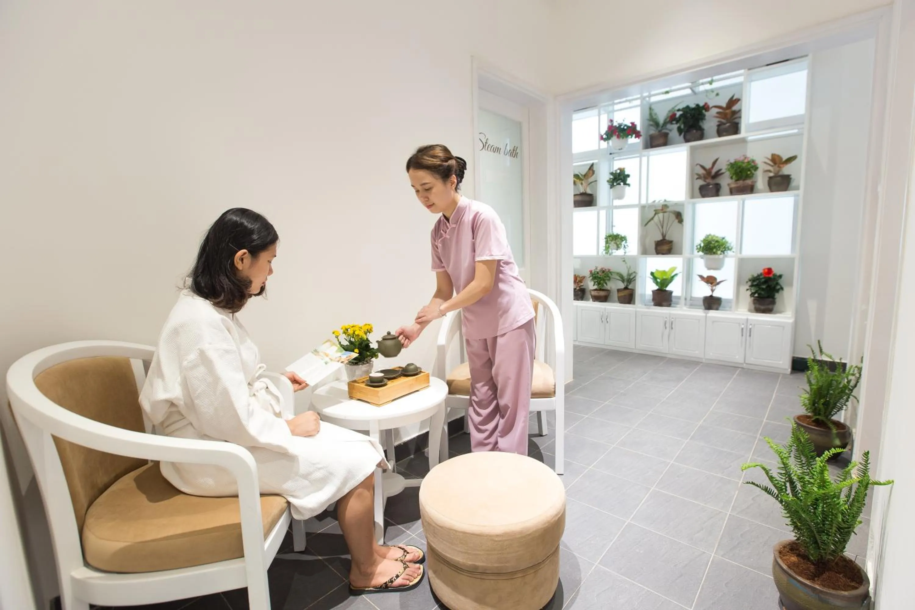 Spa and wellness centre/facilities in Alba Hotel