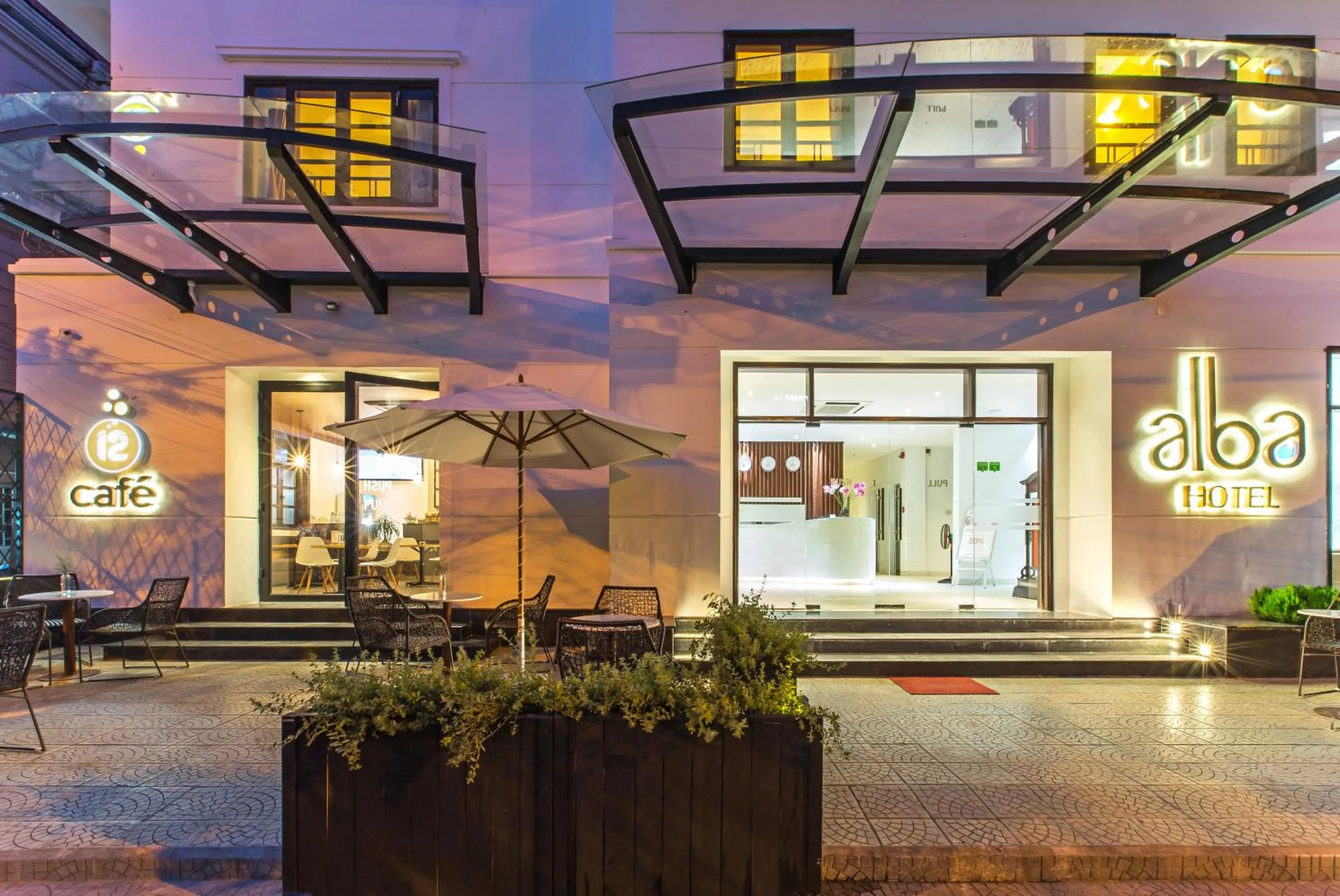 Property building in Alba Hotel