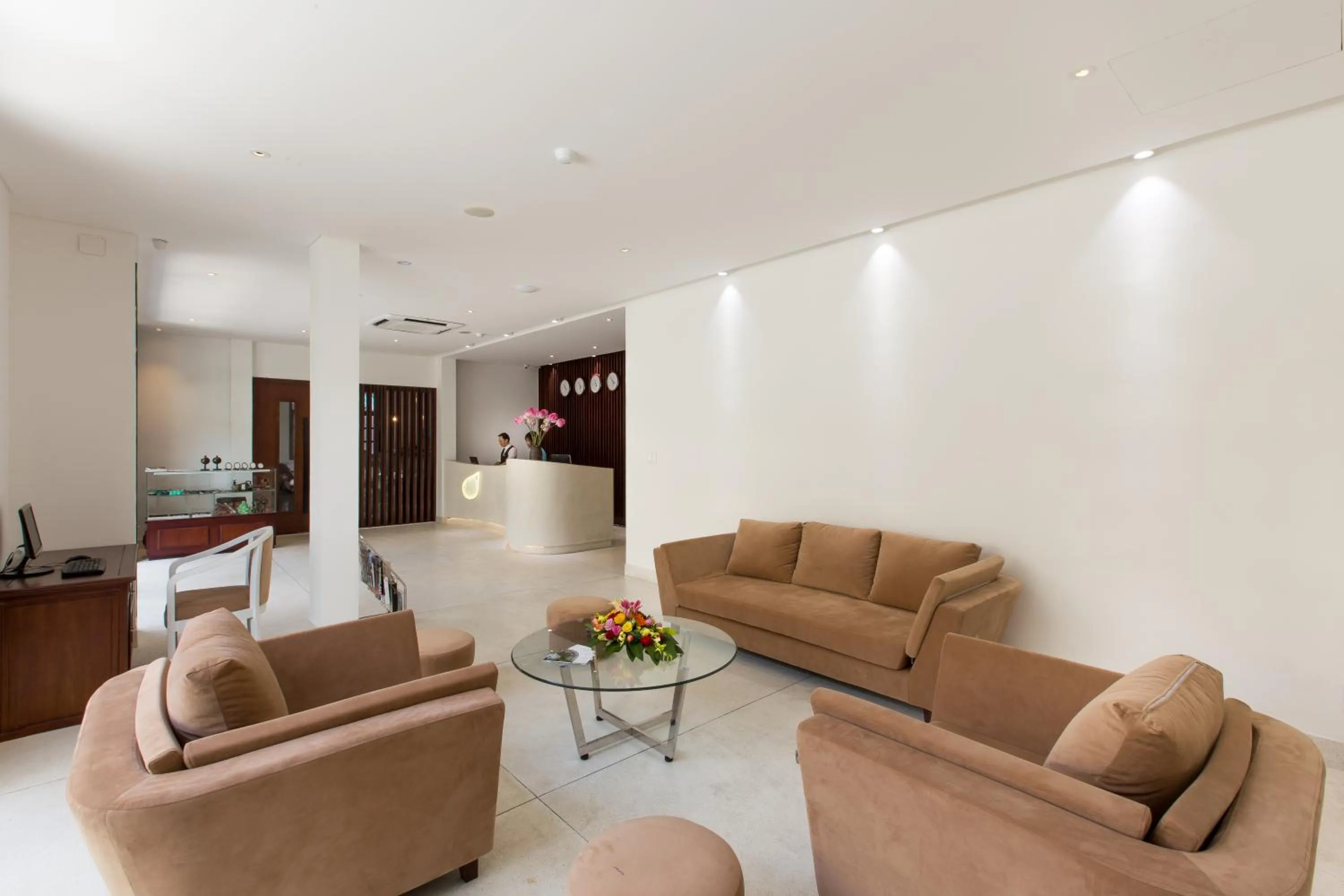 Lobby or reception in Alba Hotel