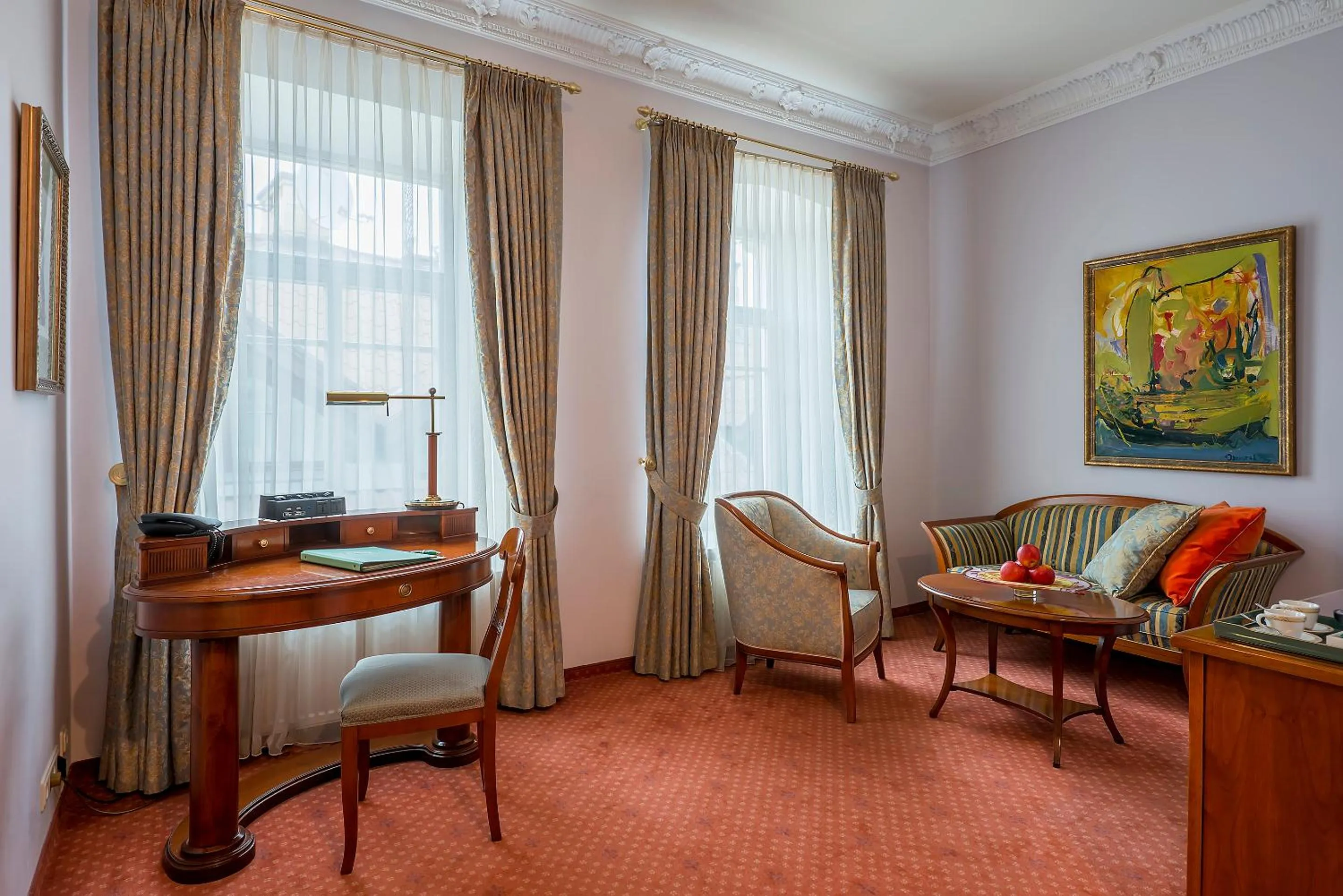 Living room in Grotthuss Boutique Hotel Vilnius