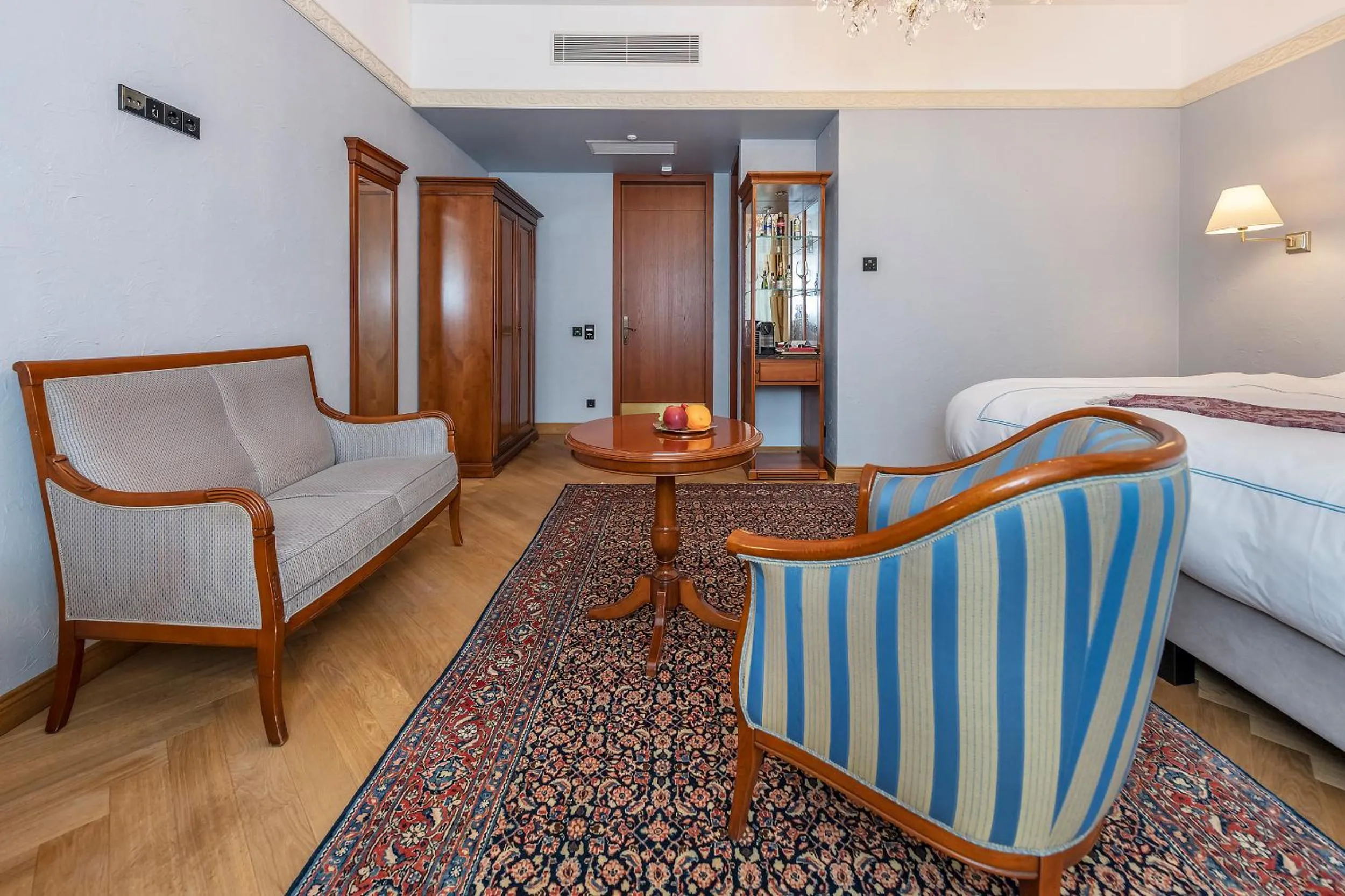 Photo of the whole room, Bed in Grotthuss Boutique Hotel Vilnius