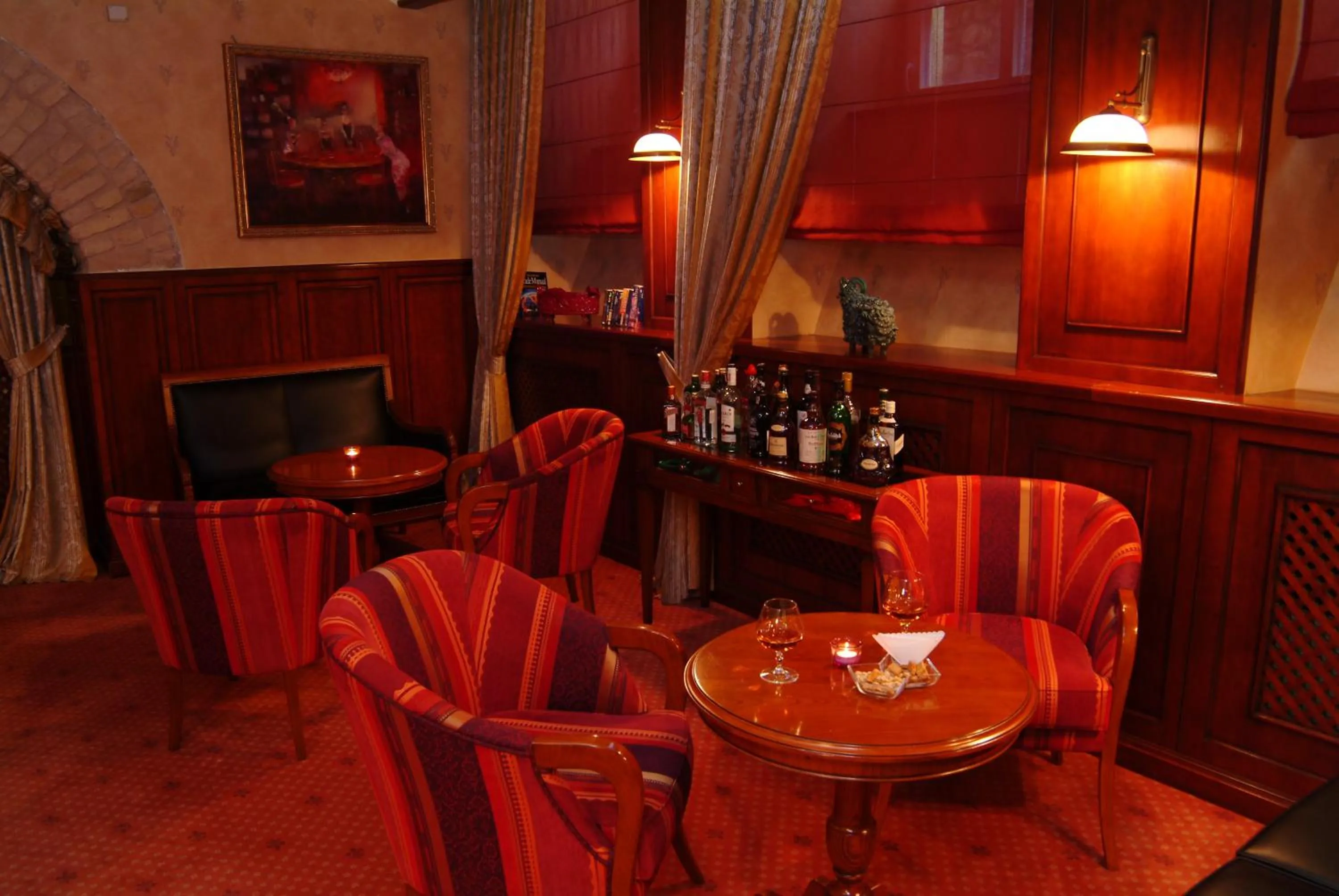 Lounge or bar in Grotthuss Boutique Hotel Vilnius