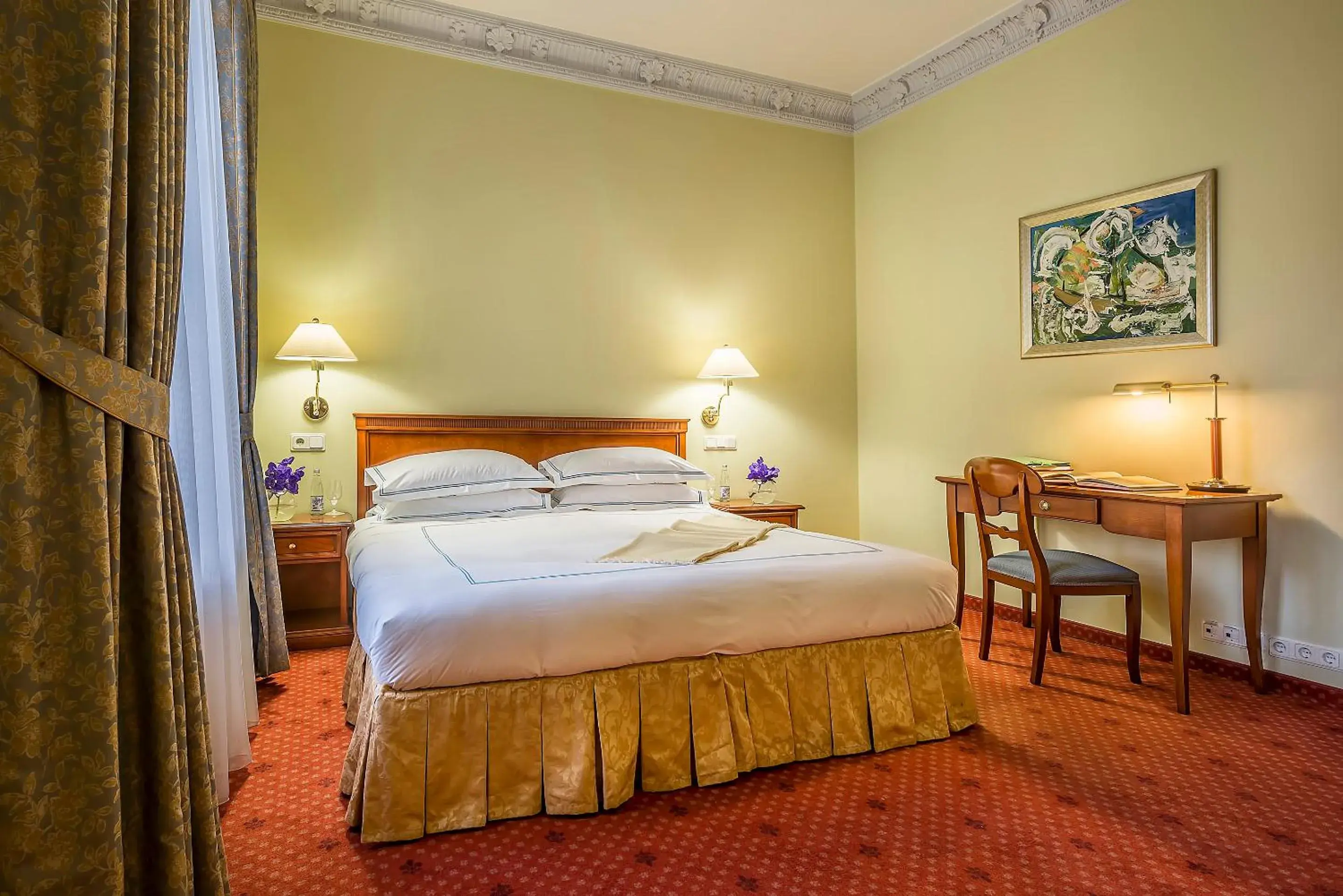 Bedroom, Bed in Grotthuss Boutique Hotel Vilnius Bedroom, Bed in Grotthuss Boutique Hotel Vilnius