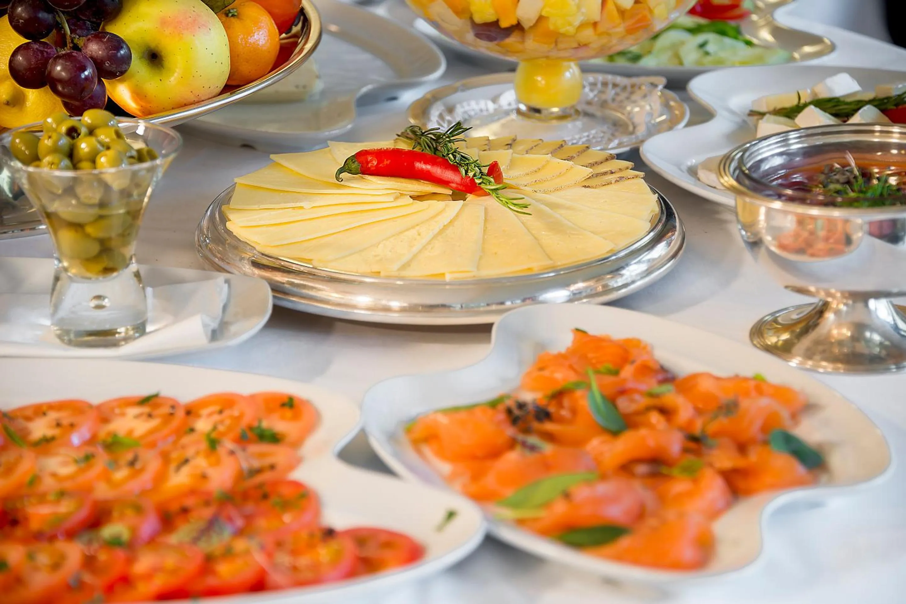 Food and drinks in Grotthuss Boutique Hotel Vilnius