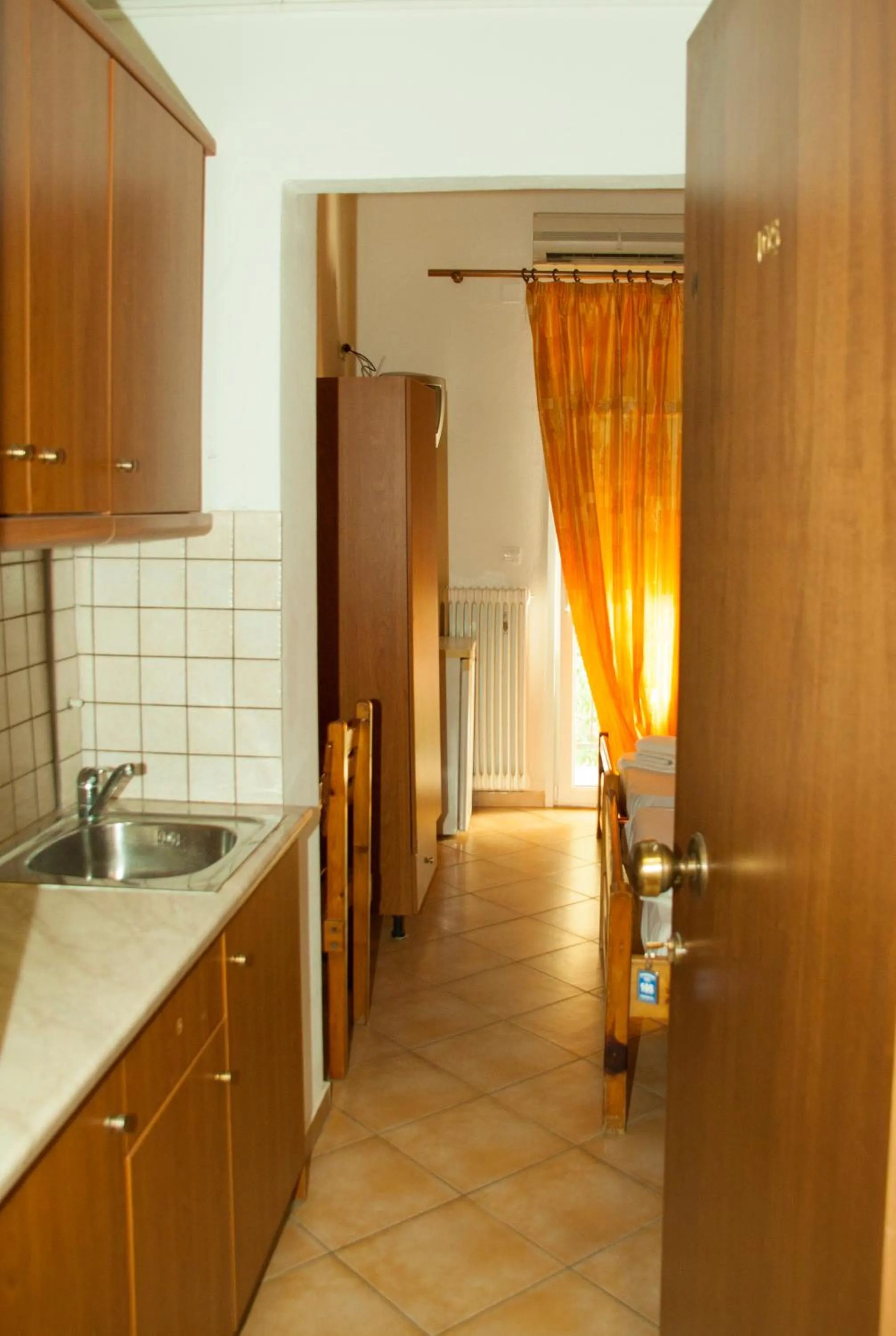 Bedroom in Stavrodromi Hotel