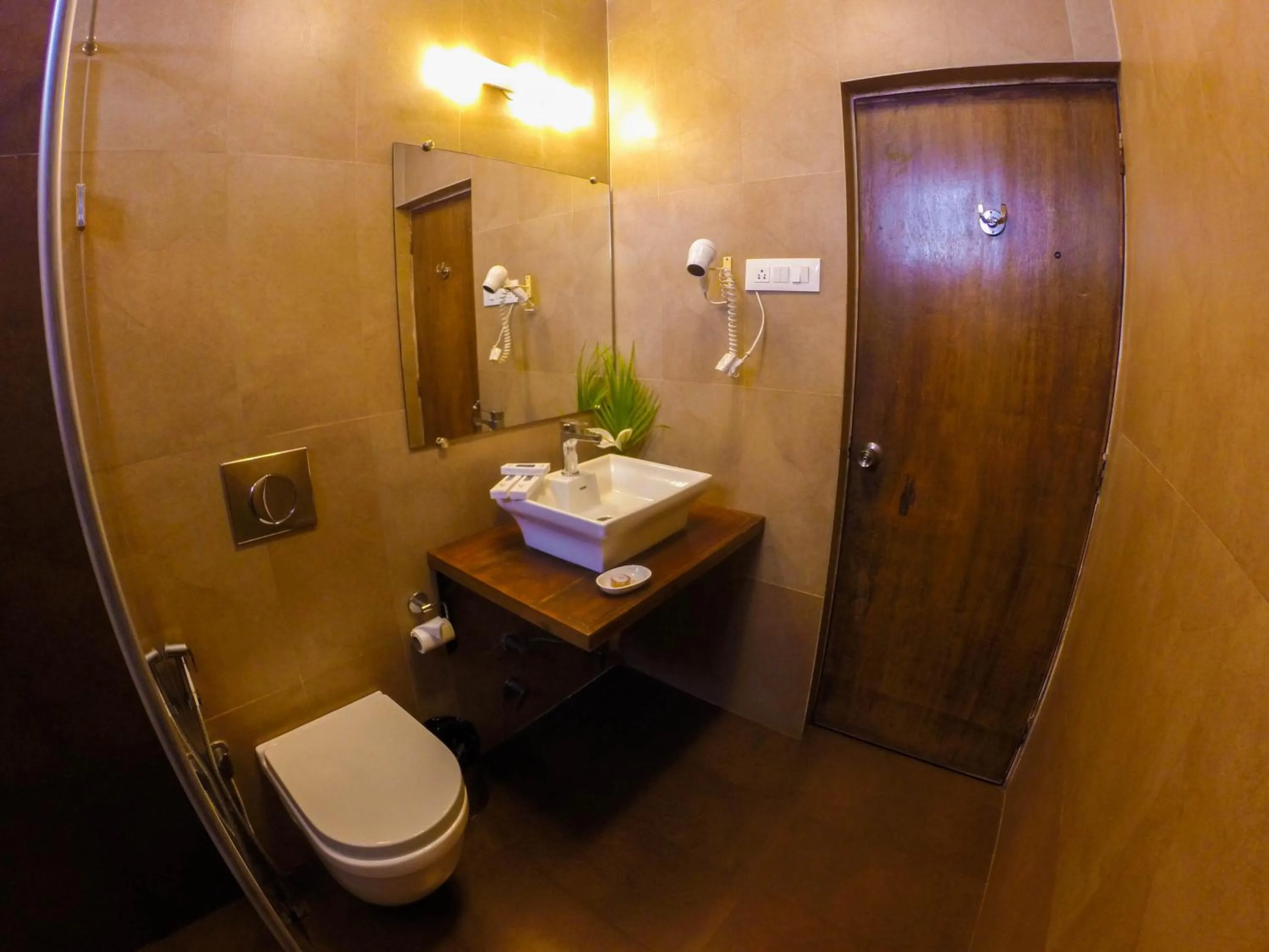 Toilet in Pride Sun Village Resort & Spa