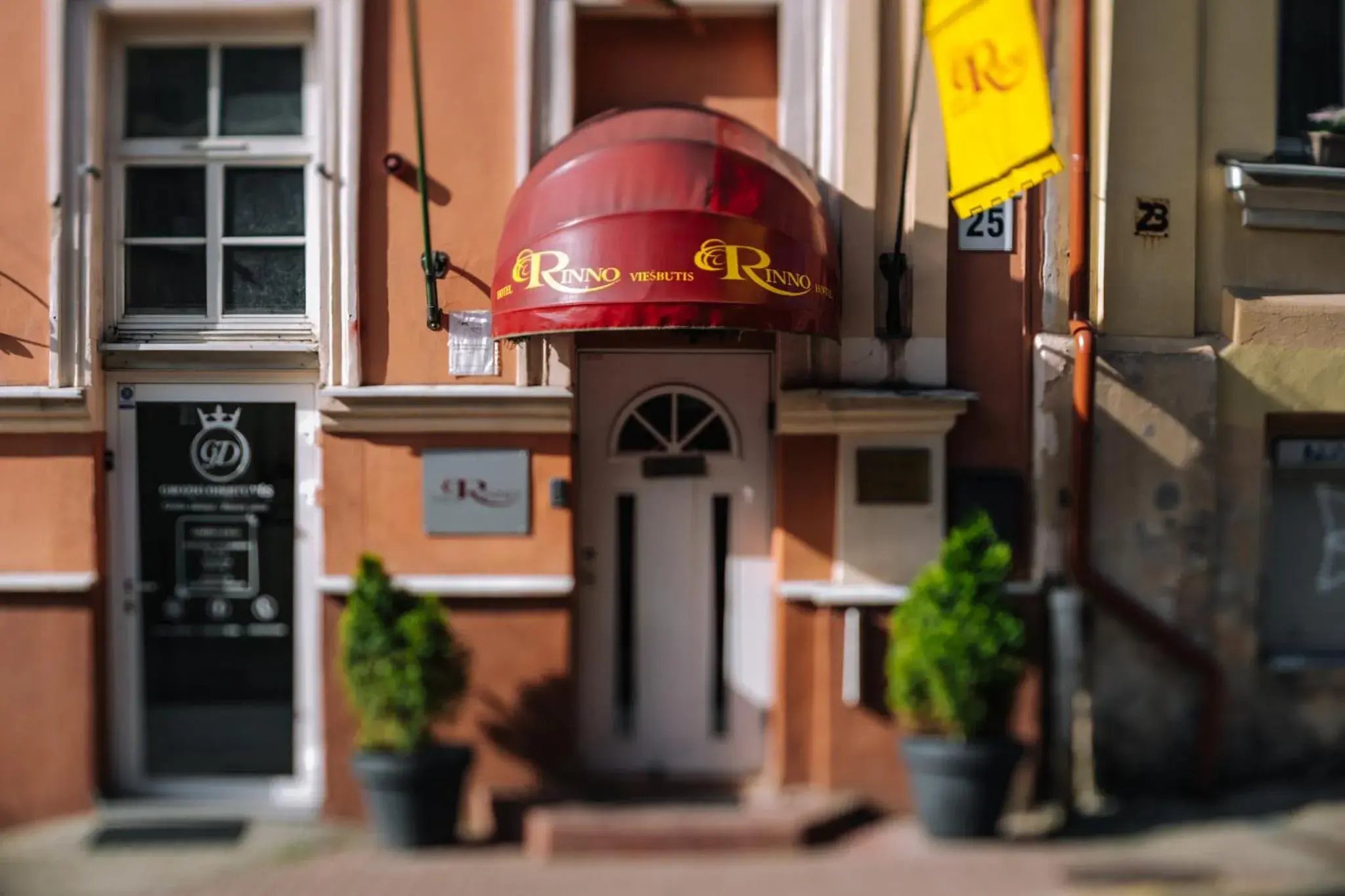 Property building in Hotel Rinno Property building in Hotel Rinno