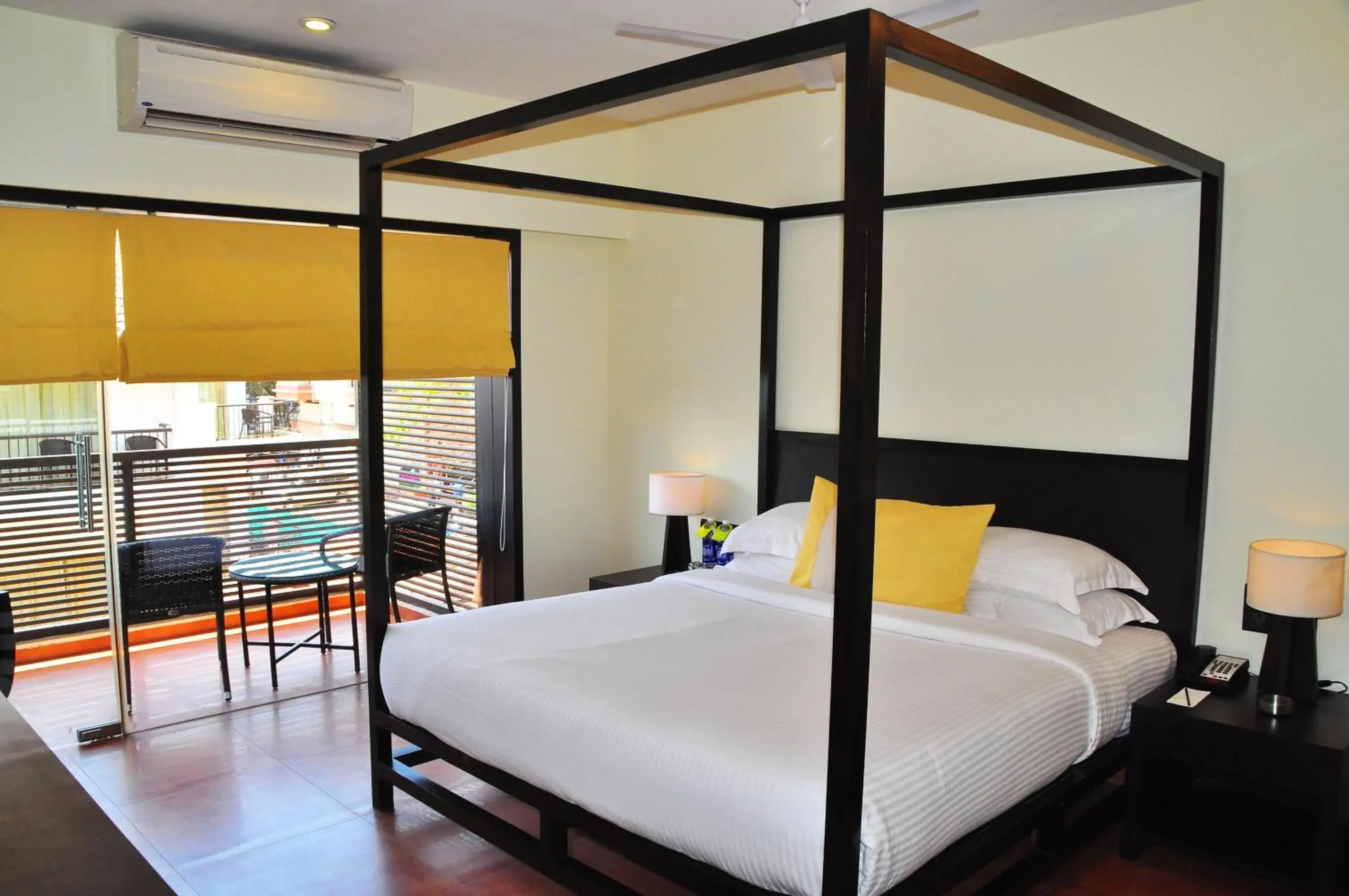 Bed in Kyriad Prestige Calangute Goa by OTHPL Bed in Kyriad Prestige Calangute Goa by OTHPL