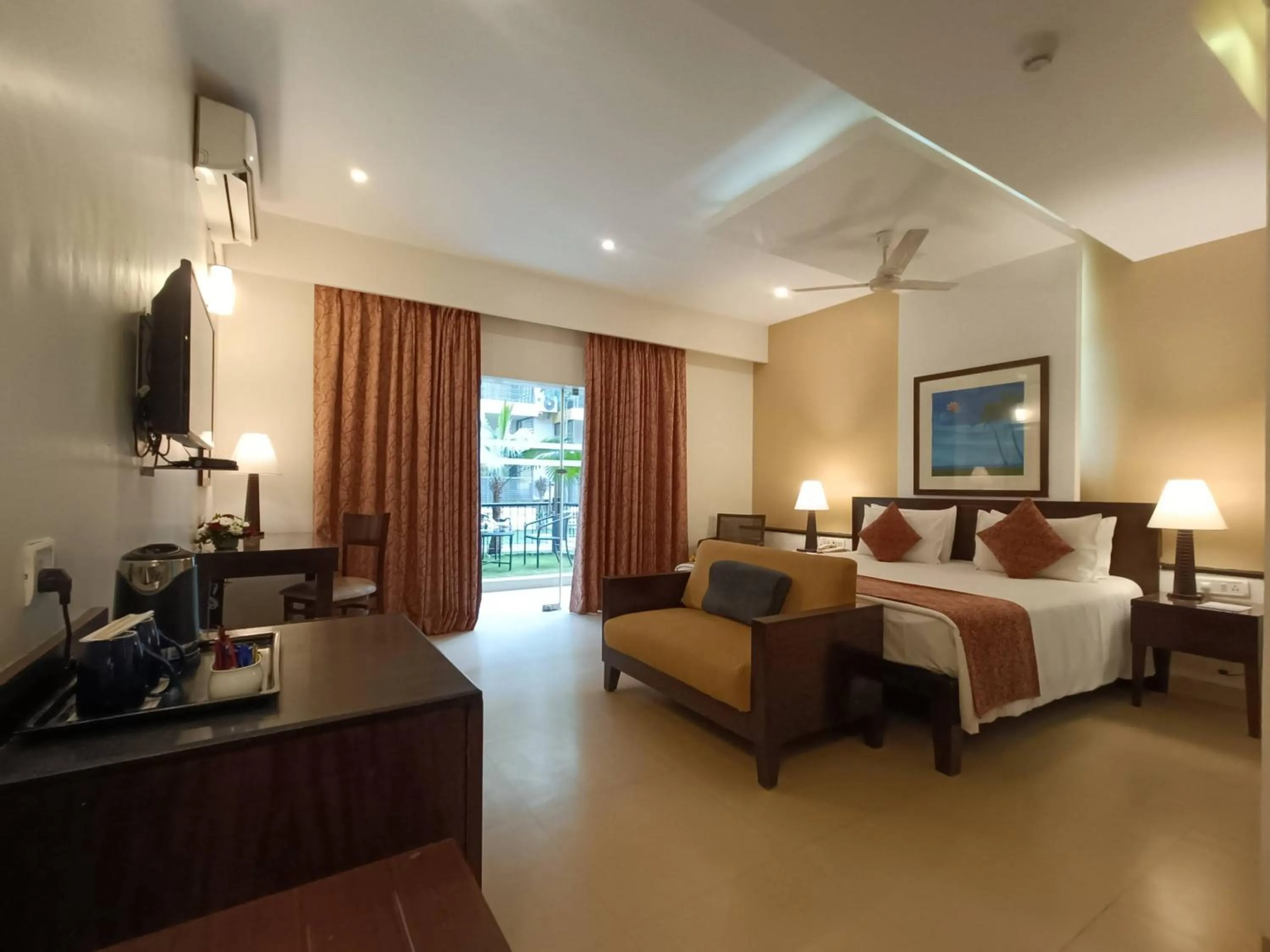 Bedroom in Kyriad Prestige Calangute Goa by OTHPL