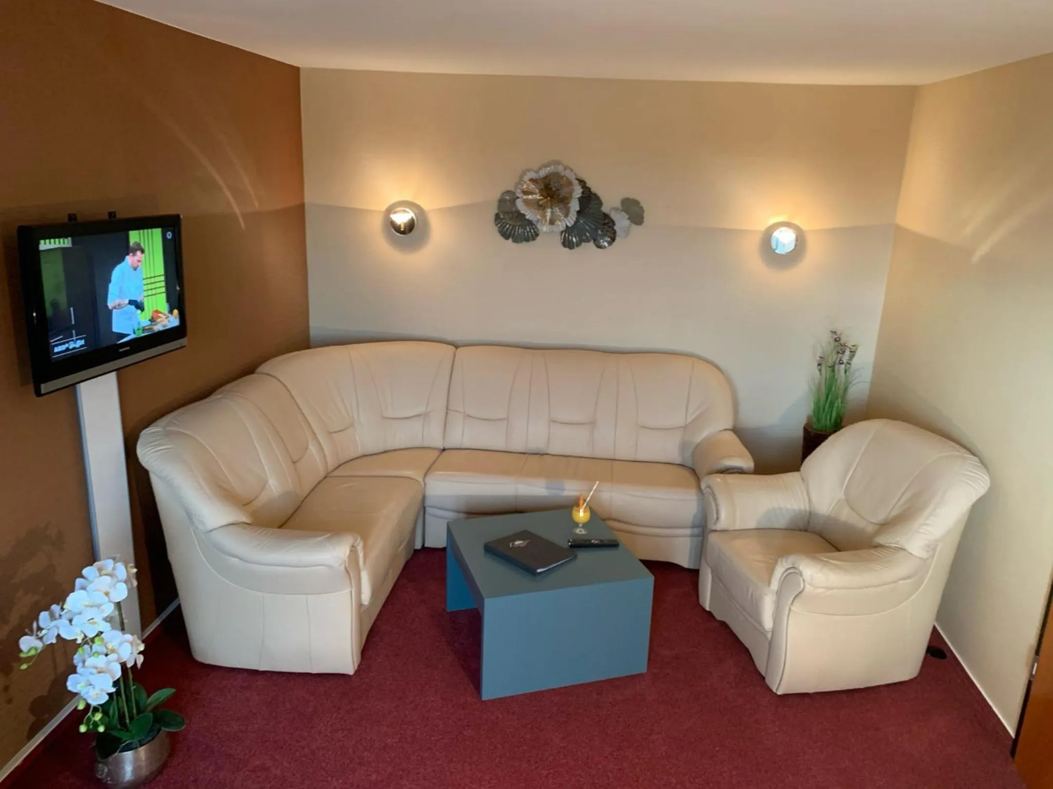 Living room in Atrium Hotel Krüger