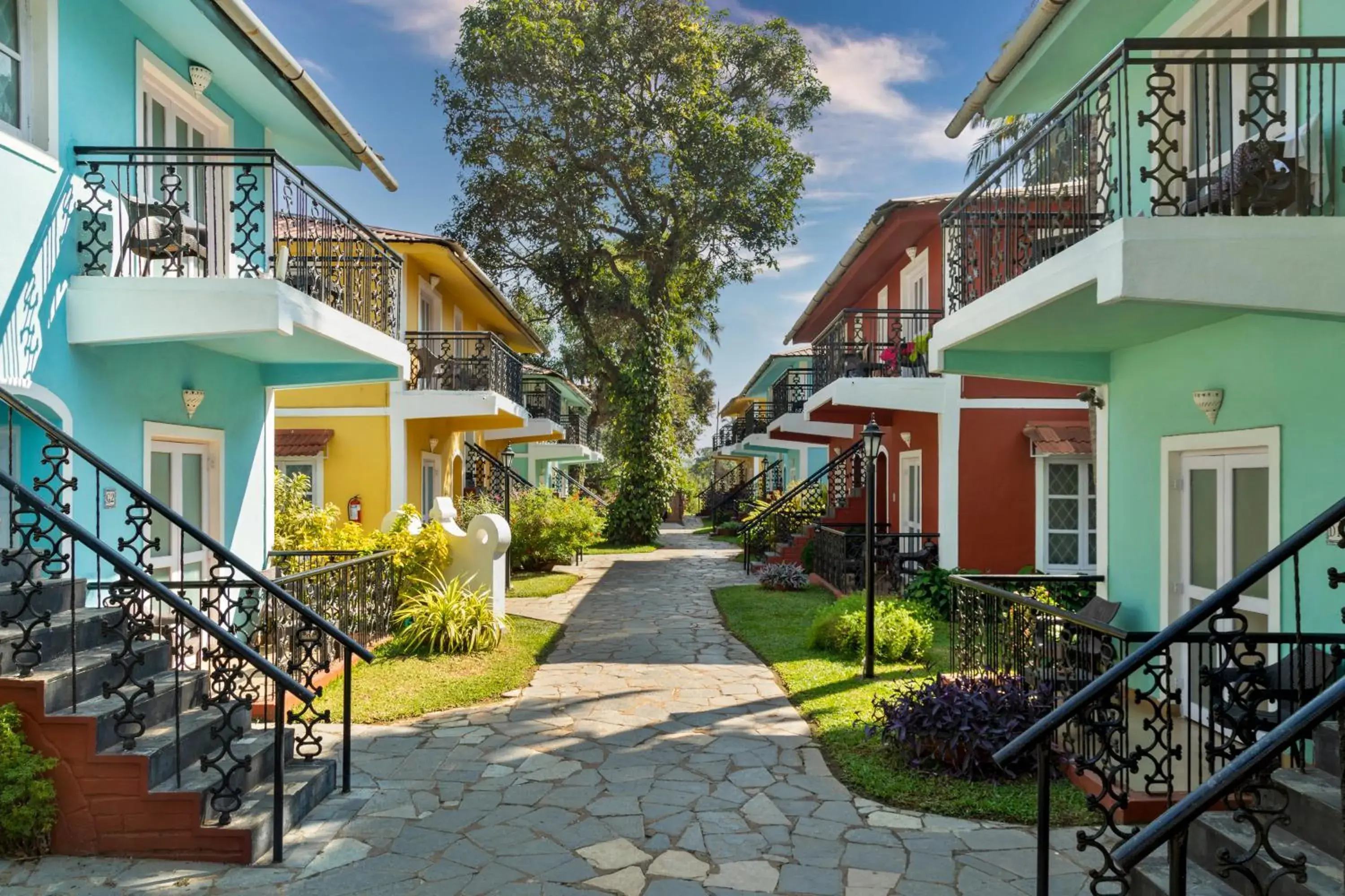 Facade/entrance in Aldeia Santa Rita - Candolim Facade/entrance in Aldeia Santa Rita - Candolim