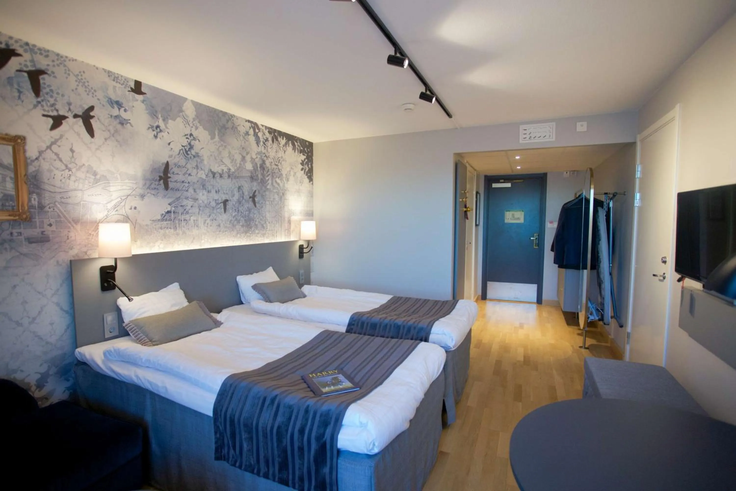 Photo of the whole room, Bed in Scandic Winn