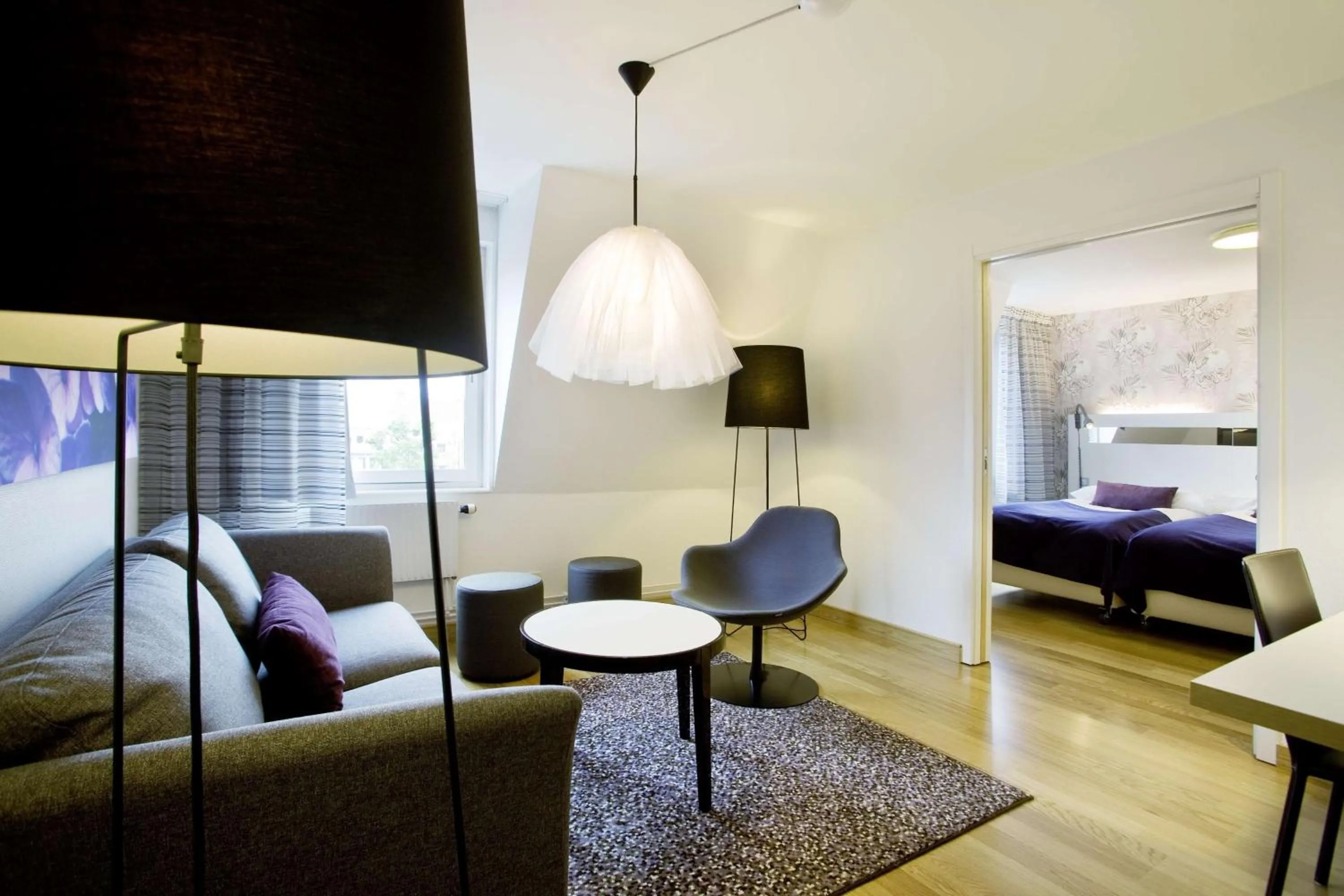 Bedroom in Scandic Winn