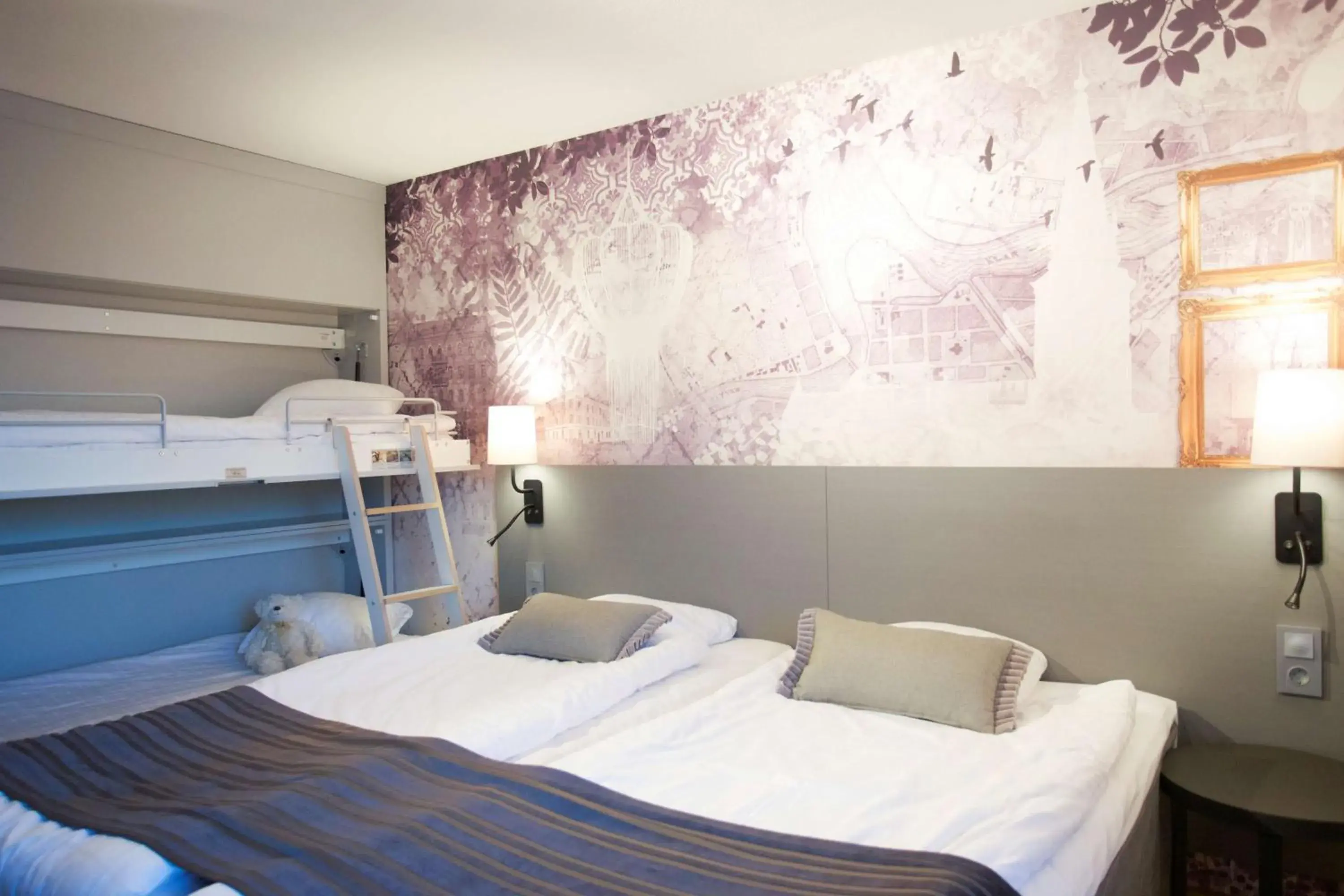 Bedroom, Bed in Scandic Winn Bedroom, Bed in Scandic Winn