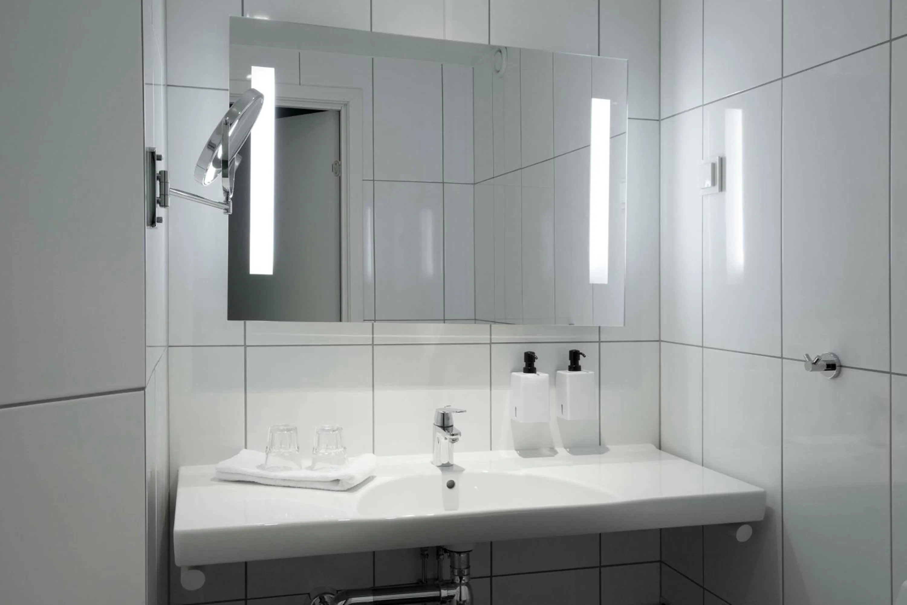 Bathroom in Scandic Winn