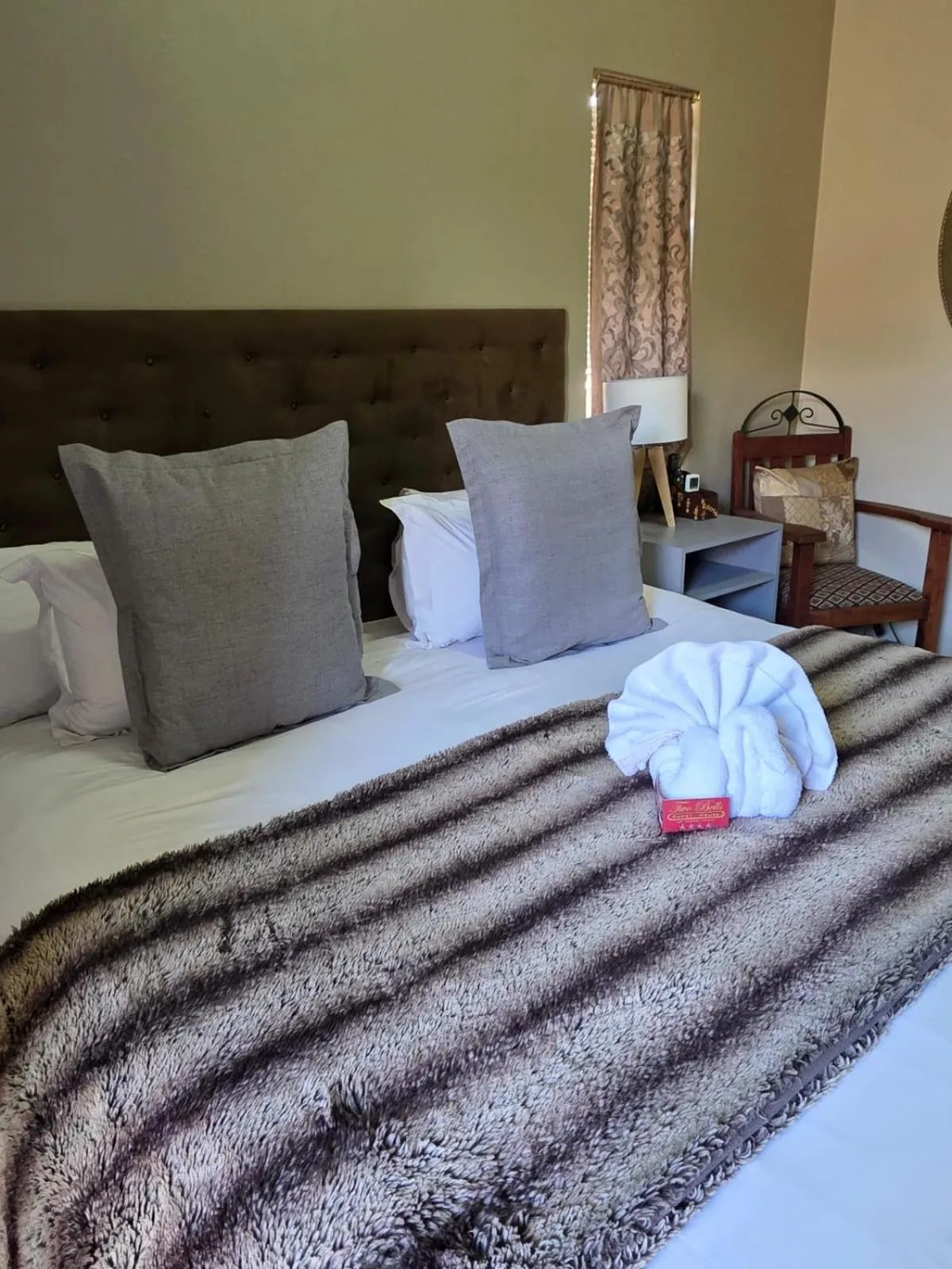 Bed in Two Bells Guest House