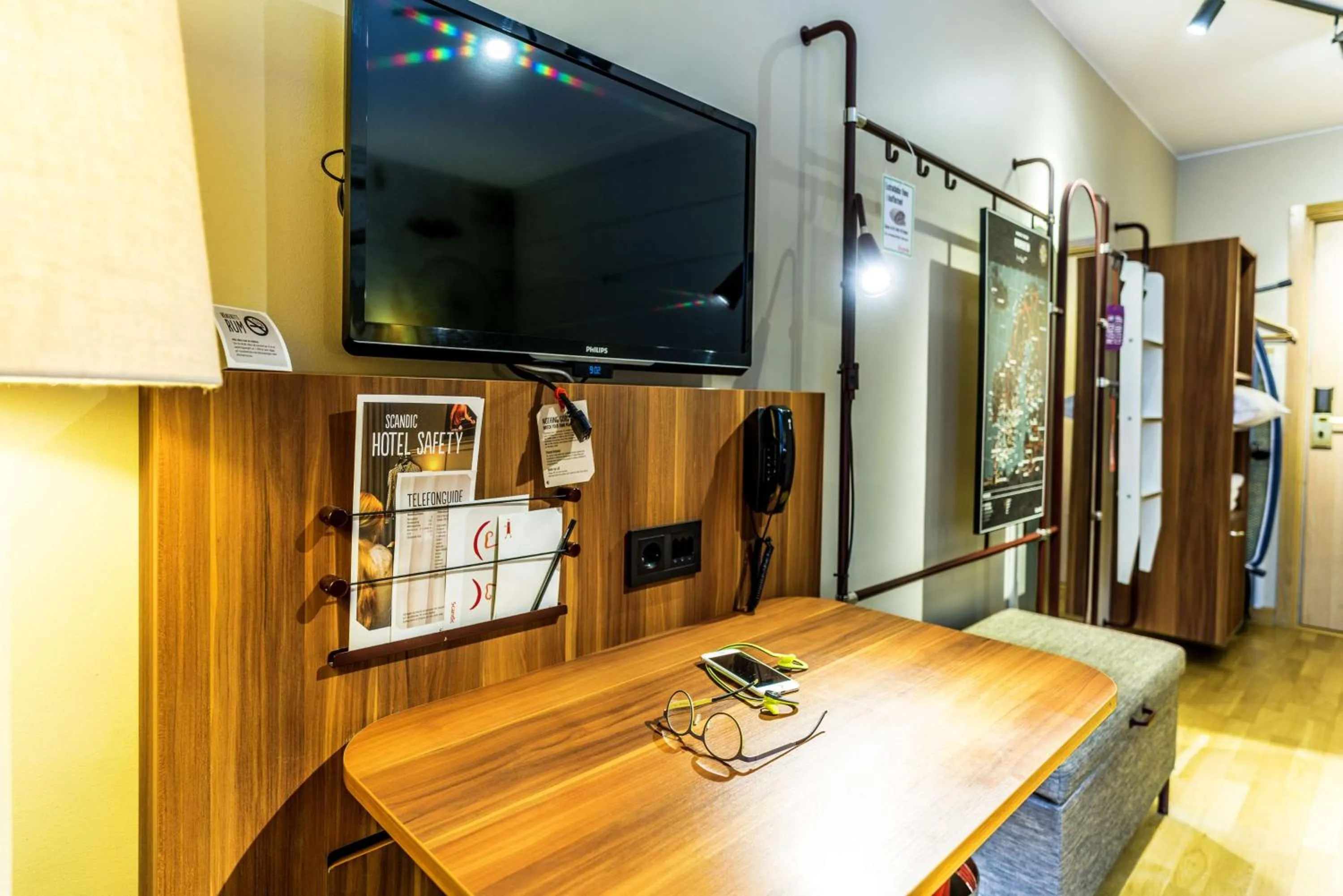 Bedroom in Scandic Gävle Väst