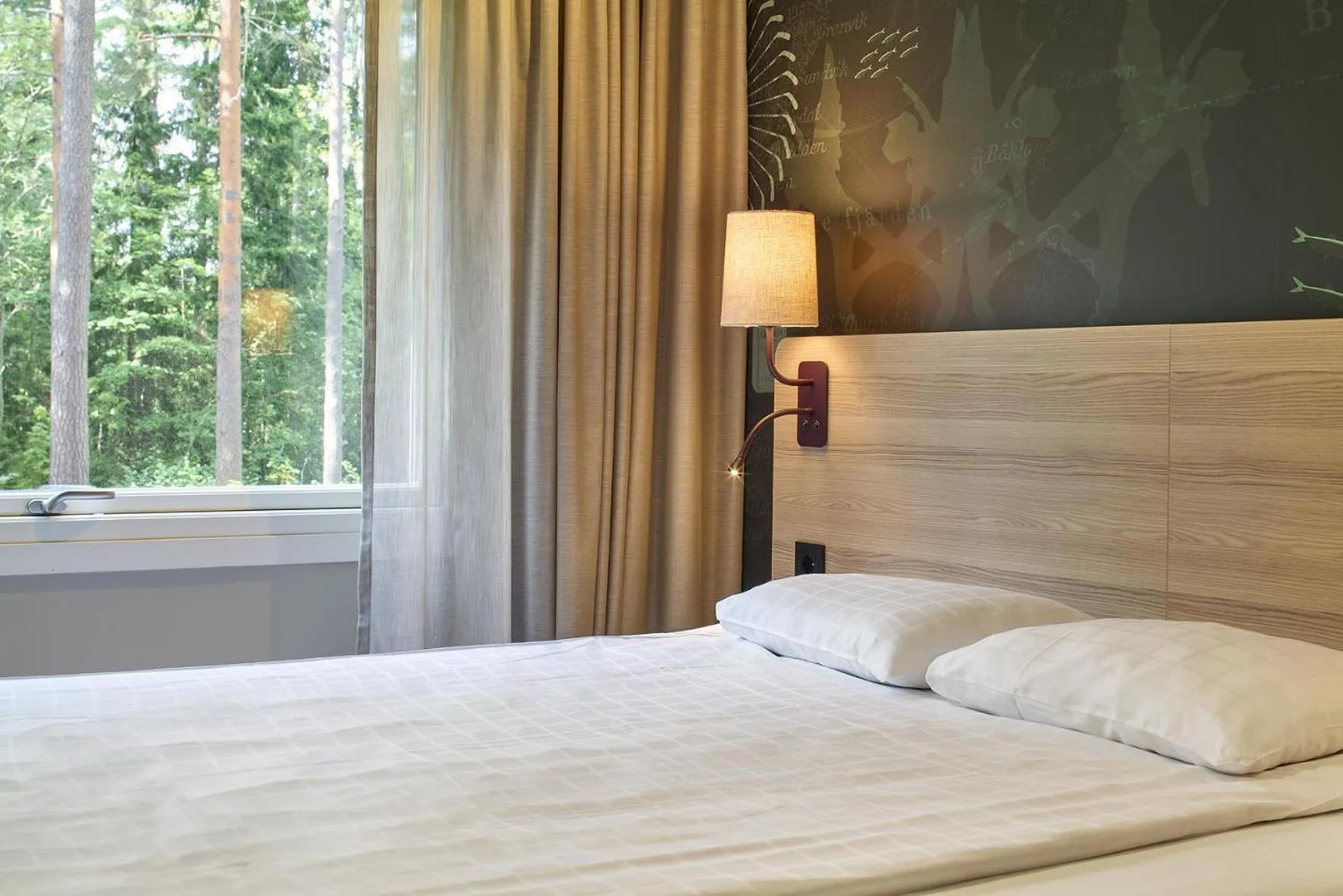 Bedroom, Bed in Scandic Gävle Väst