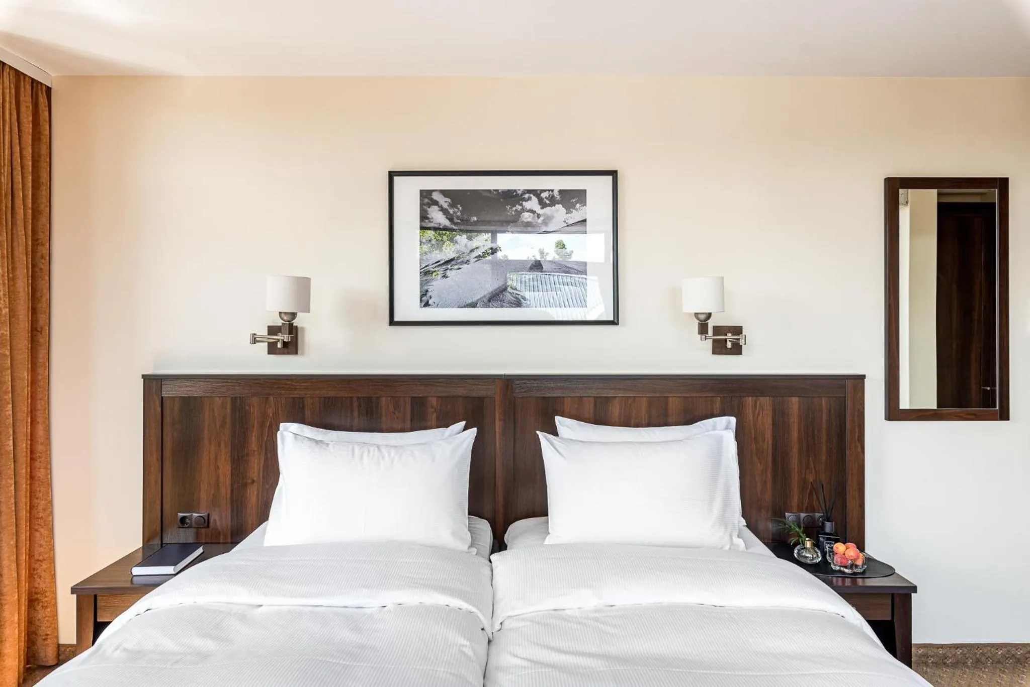 Bed in Kerpė Hotel & SPA