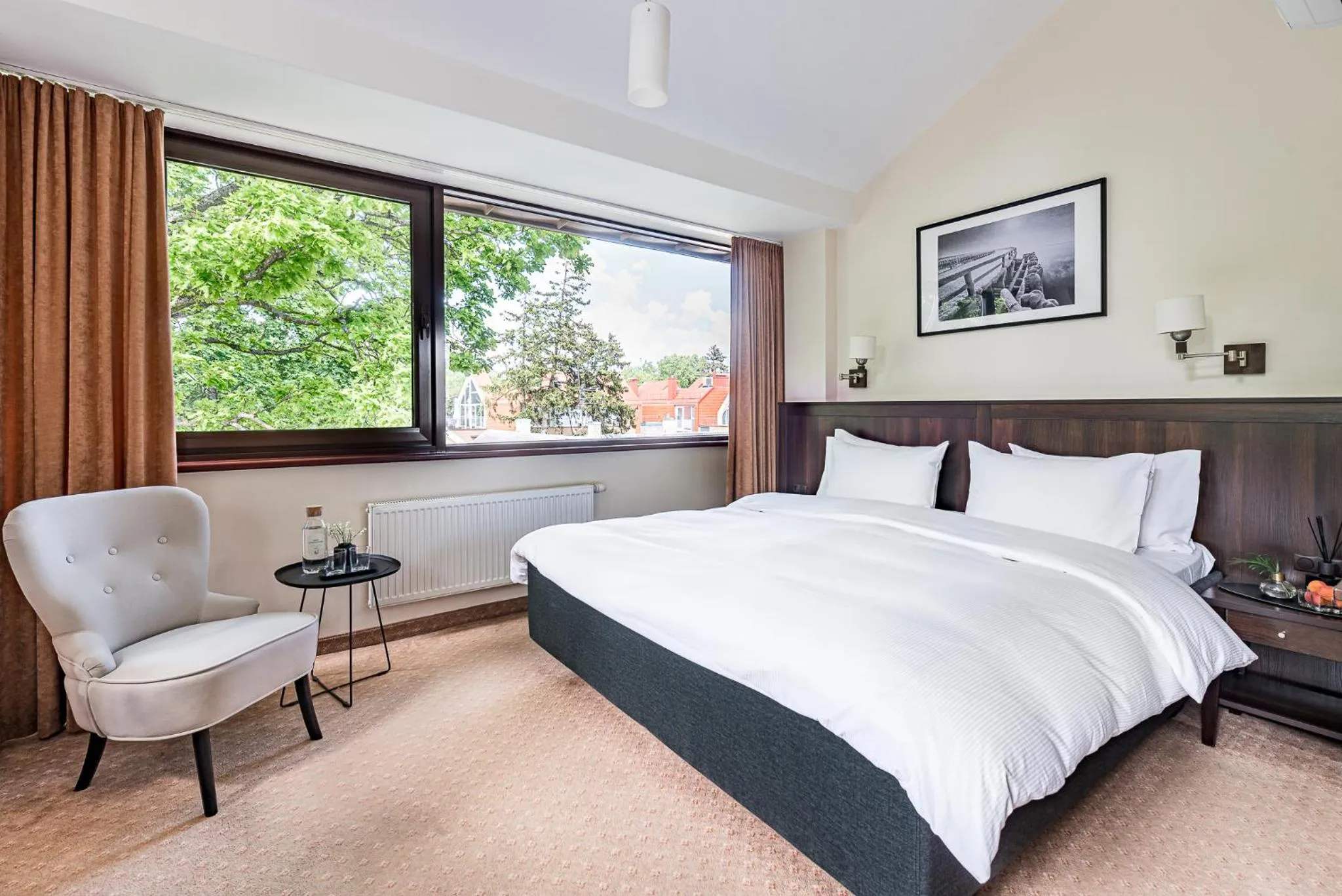 Bed in Kerpė Hotel & SPA