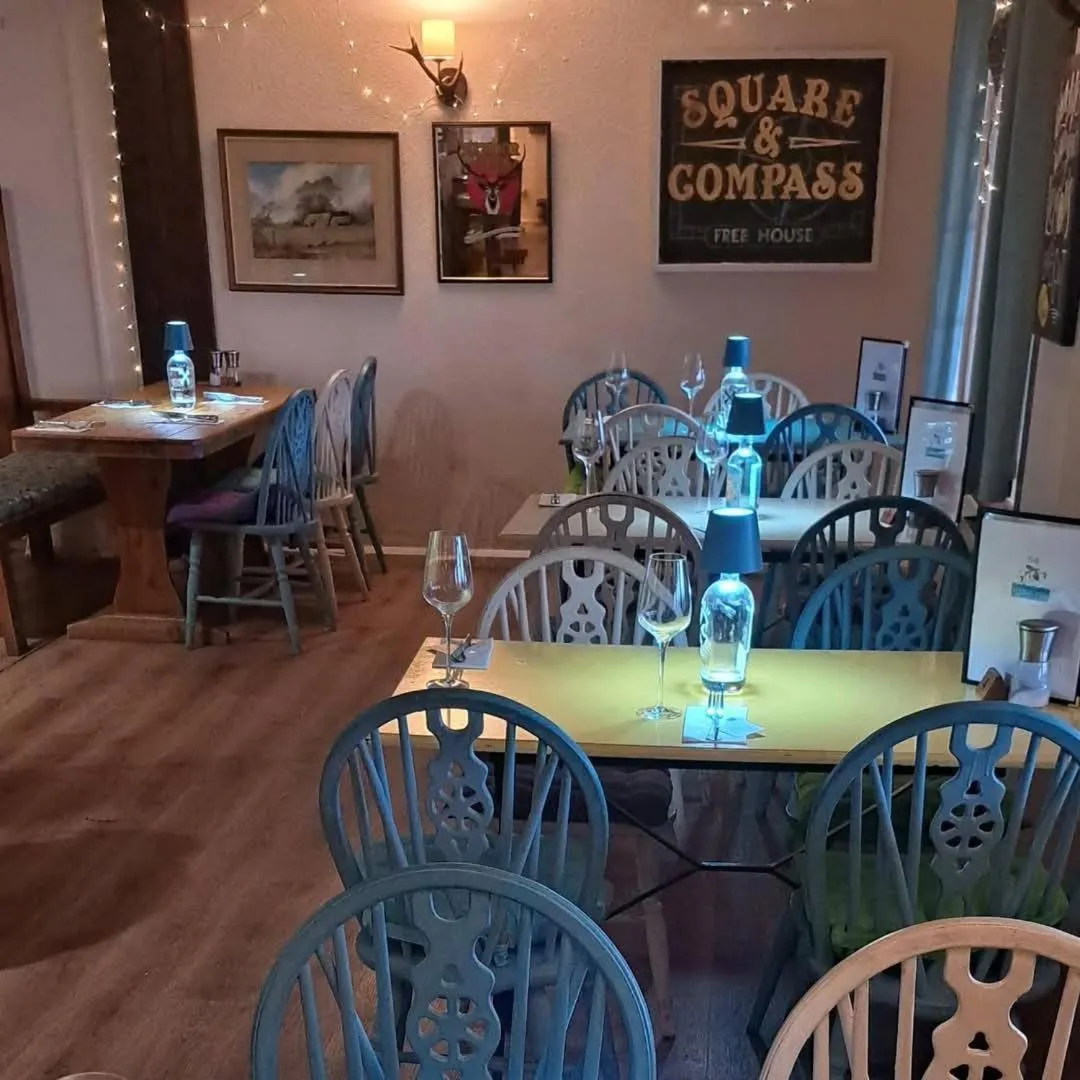 Dining area in The Flying Fish Stables