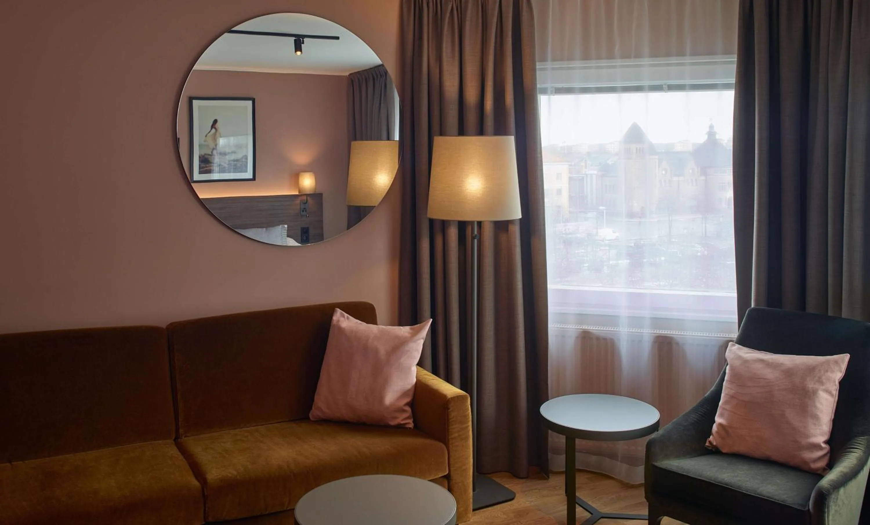 Bedroom in Scandic CH